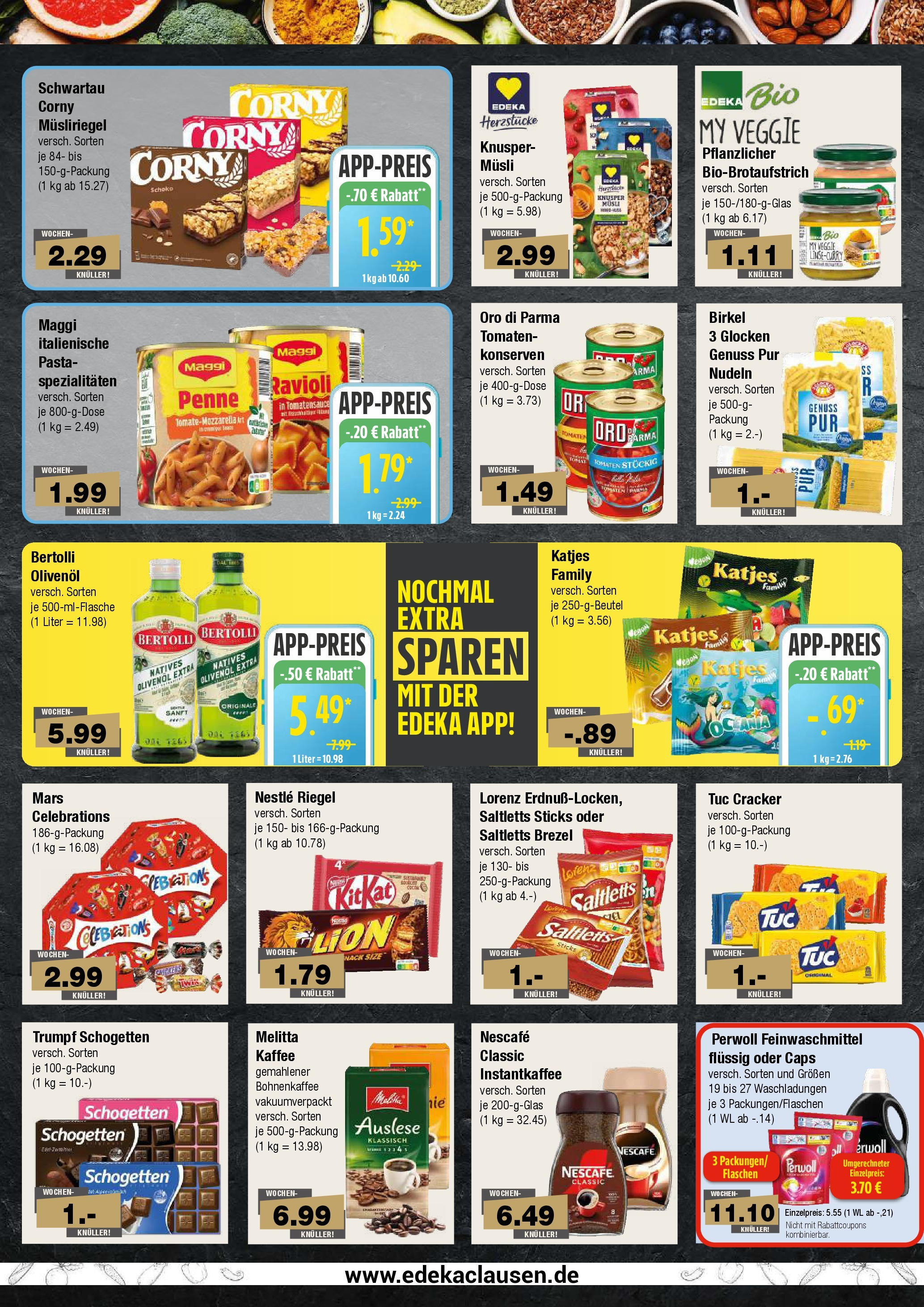 Edeka prospekt Hamburg	 (ab 17.08.2025) » Angebote Online | Seite: 6 | Produkte: Melitta, Olivenol, Perwoll, Oro di parma