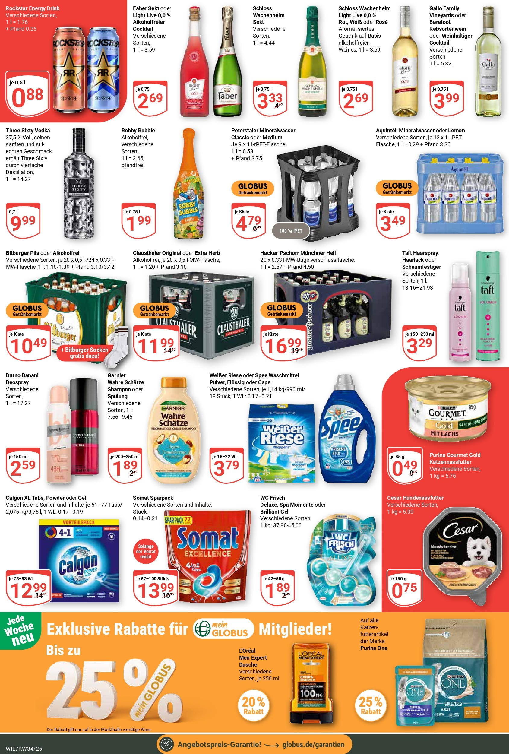 Globus prospekt Waghäusel (ab 17.08.2025) » Angebote ab Montag | Seite: 4 | Produkte: Rockstar energy, Sekt, Dusche, Spülung Globus prospekt Waghäusel (ab 17.08.2025) » Angebote online | Seite: 4 | Produkte: Rockstar energy, Sekt, Dusche, Spülung