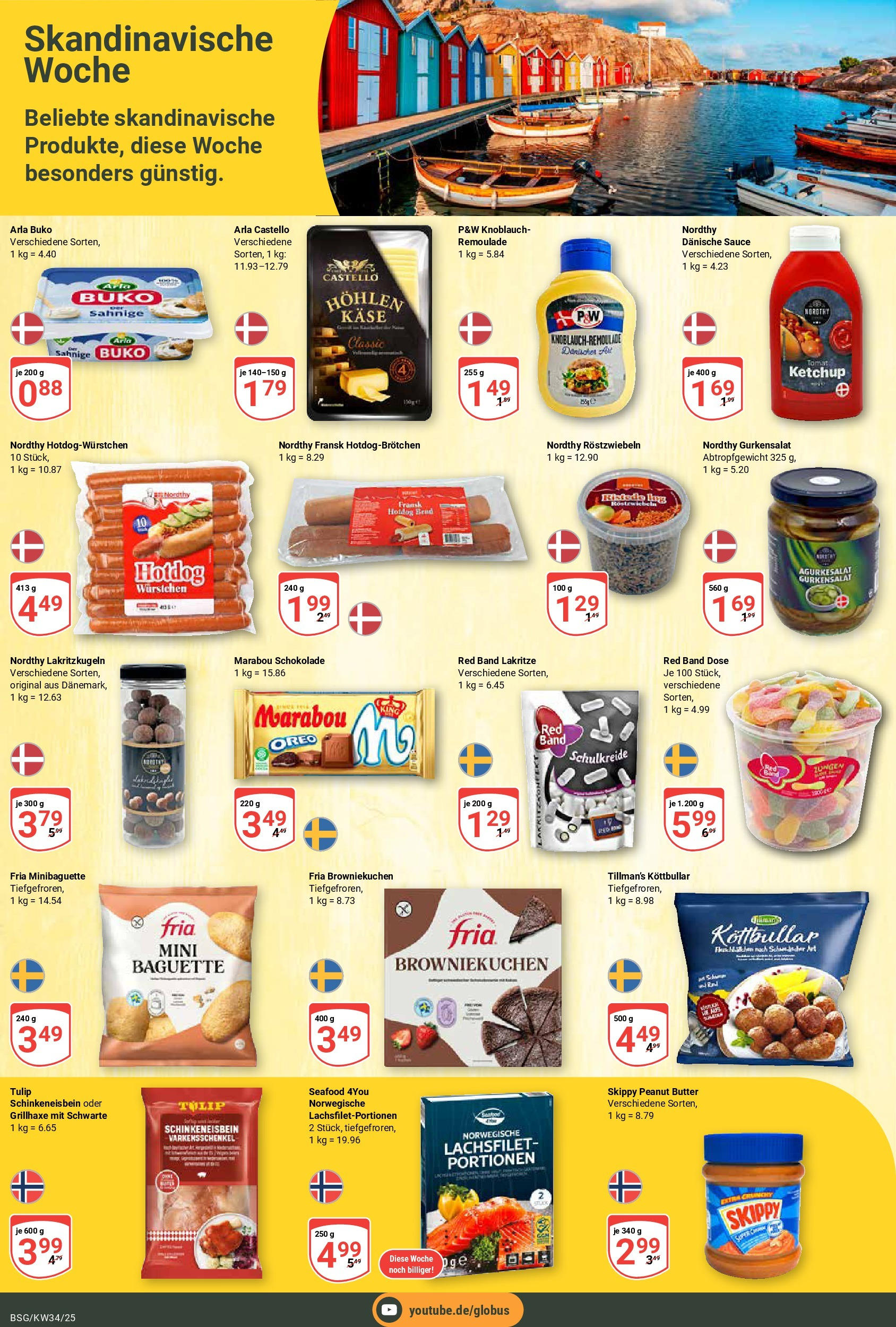 Globus prospekt Braunschweig	 (ab 17.08.2025) » Angebote online | Seite: 5 | Produkte: Butter, Baguette, Knoblauch, Ketchup