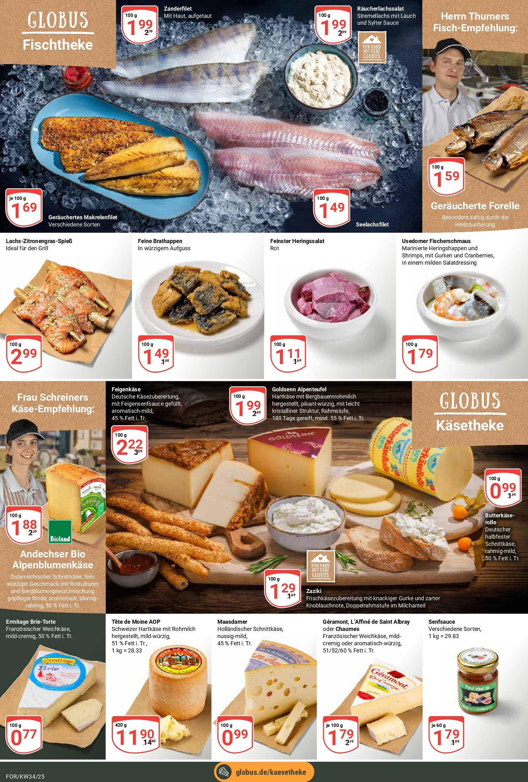 Globus prospekt Forchheim	 (ab 17.08.2025) » Angebote online | Seite: 9 | Produkte: Grill, Geramont, Gurken