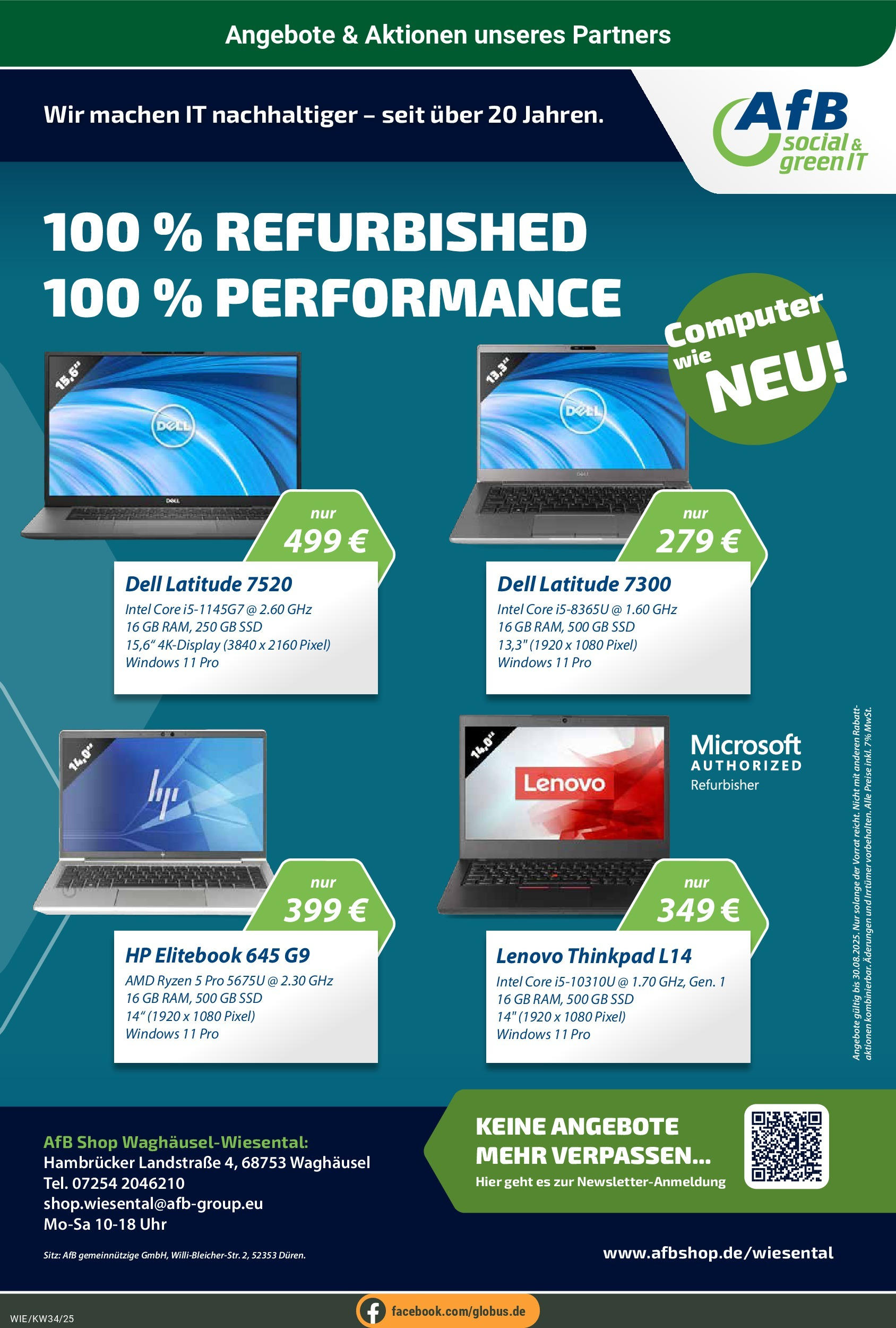 Globus prospekt Waghäusel (ab 17.08.2025) » Angebote ab Montag | Seite: 26 | Produkte: Lenovo, HP, Uhr, Computer Globus prospekt Waghäusel (ab 17.08.2025) » Angebote online | Seite: 26 | Produkte: Lenovo, HP, Uhr, Computer