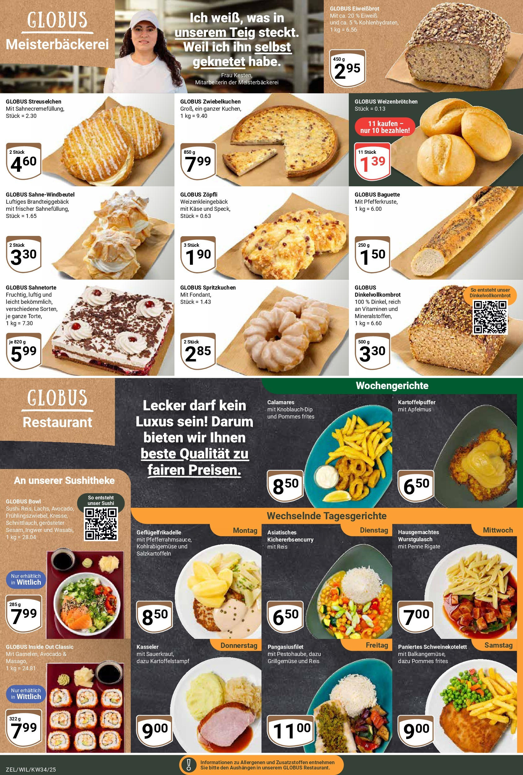 Globus prospekt Zell/mosel	 (ab 17.08.2025) » Angebote online | Seite: 6 | Produkte: Käse, Pommes frites, Avocado, Reis