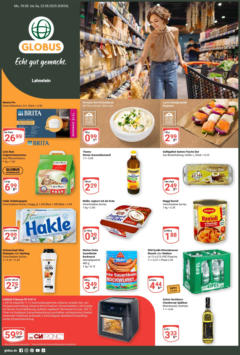 Globus prospekt Lahnstein	 - gültig ab dem 17.08.2025 | Seite: 23 | Produkte: Tasche, Kopfkissen