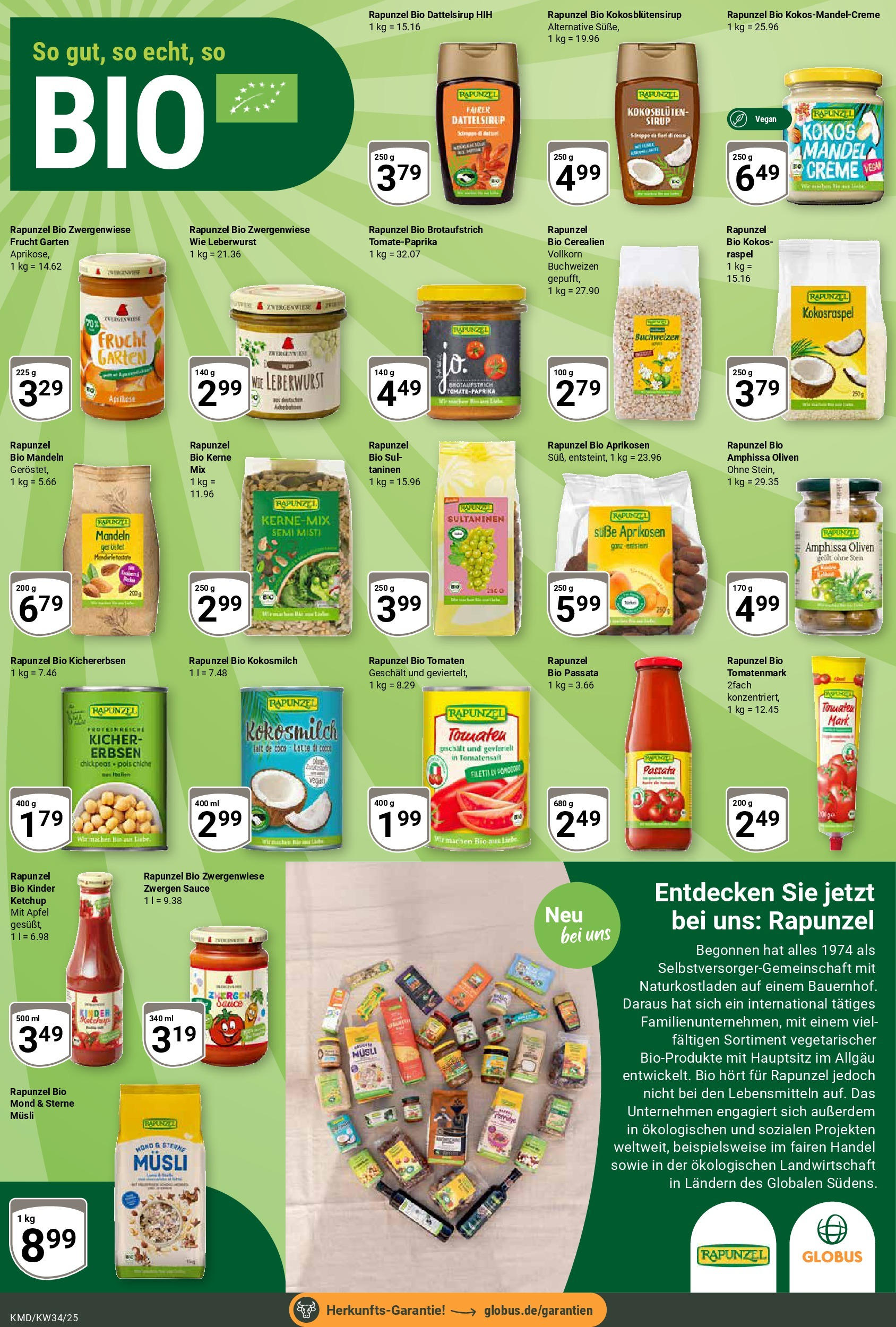 Globus prospekt Köln	 (ab 17.08.2025) » Angebote online | Seite: 21 | Produkte: Musli, Äpfel, Mandeln, Ketchup