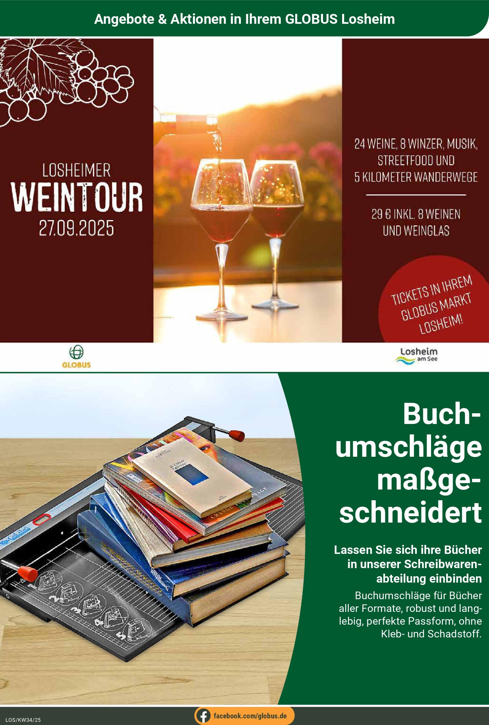 Globus prospekt Losheim Am See	 (ab 17.08.2025) » Angebote online | Seite: 25