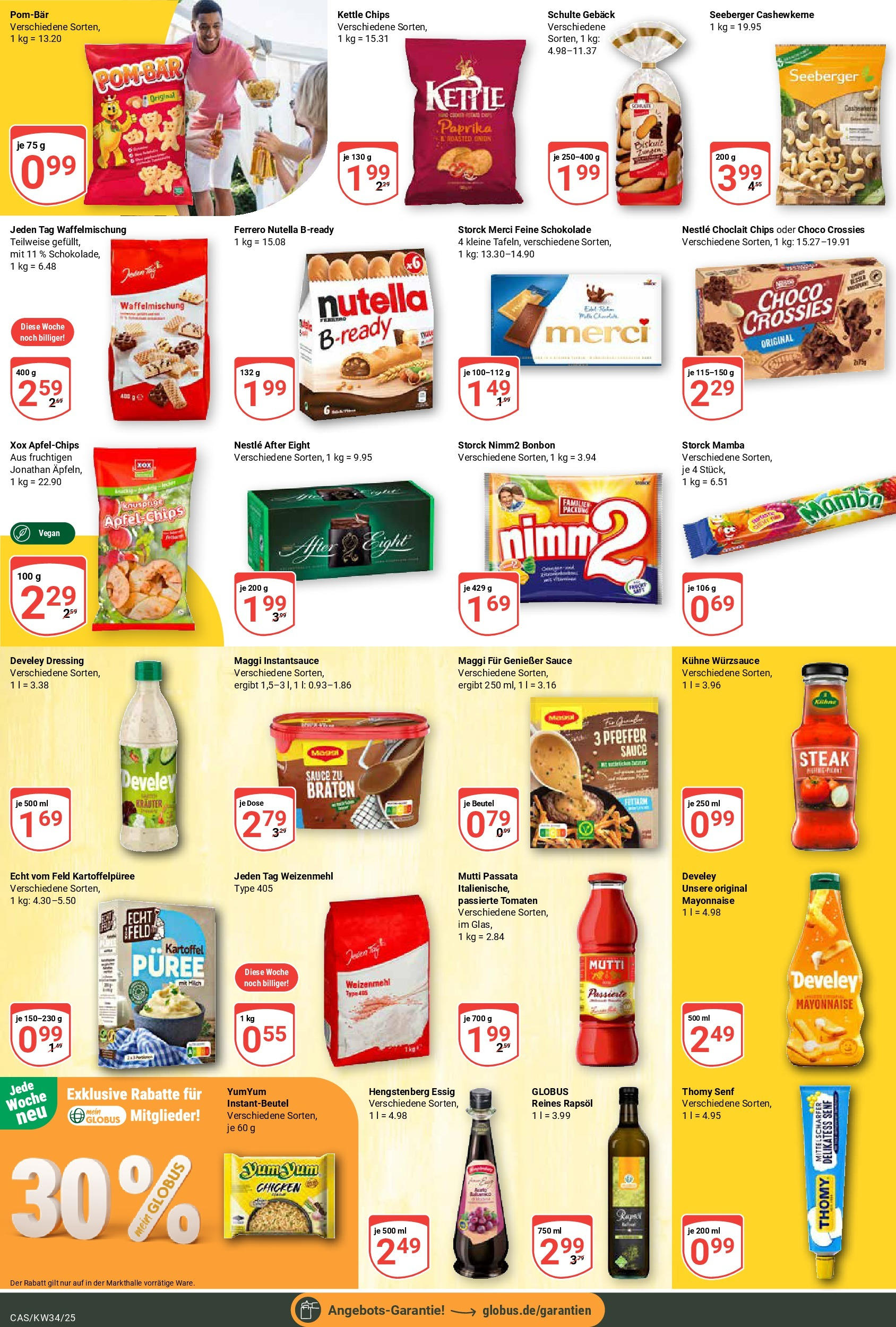 Globus prospekt Castrop-Rauxel	 (ab 17.08.2025) » Angebote online | Seite: 21 | Produkte: Maggi, Dressing, Äpfel, Tomaten