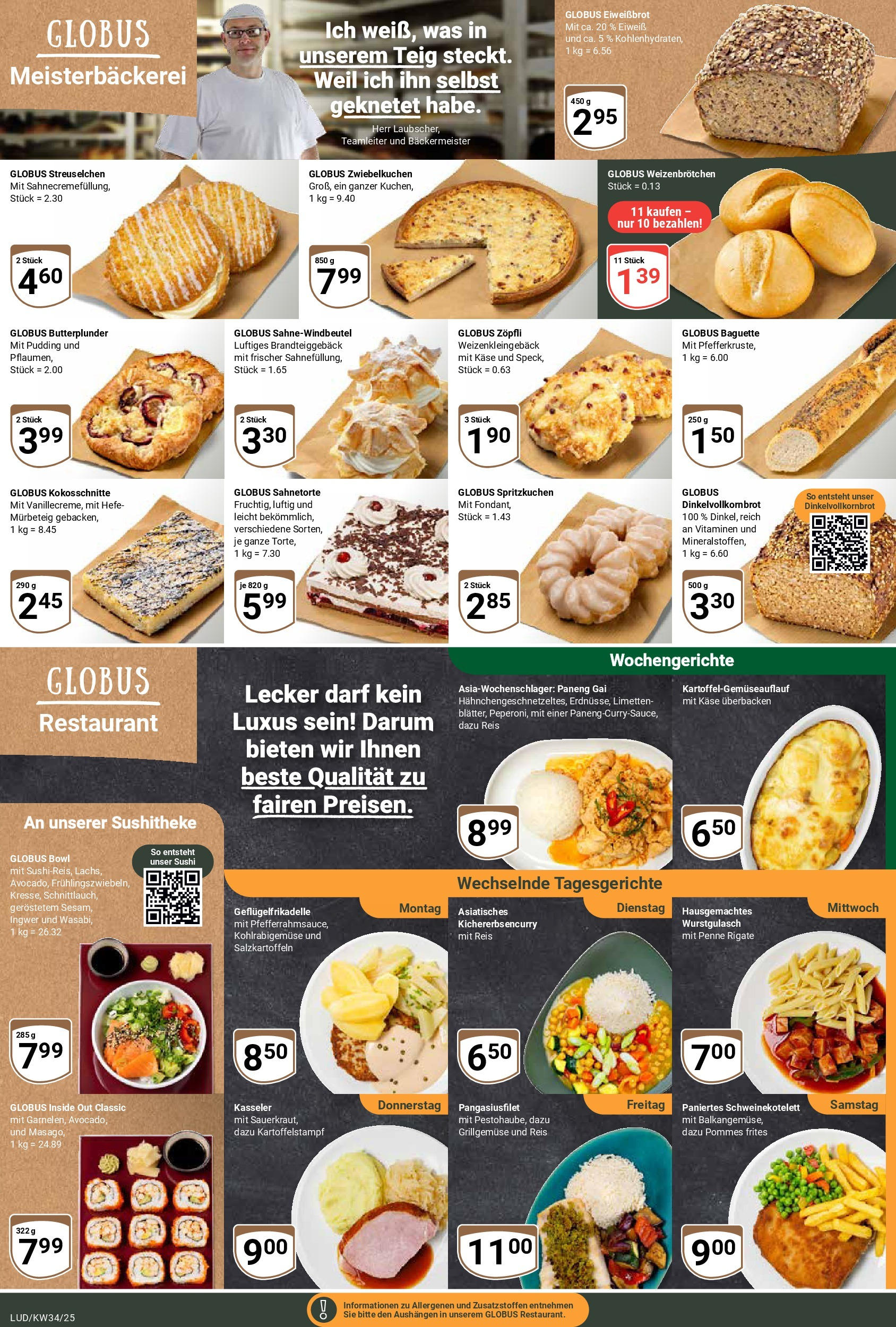 Globus prospekt Ludwigshafen-Oggersheim (ab 17.08.2025) » Angebote ab Montag | Seite: 10 | Produkte: Käse, Pommes, Baguette, Reis Globus prospekt Ludwigshafen-Oggersheim (ab 17.08.2025) » Angebote online | Seite: 10 | Produkte: Käse, Pommes, Baguette, Reis