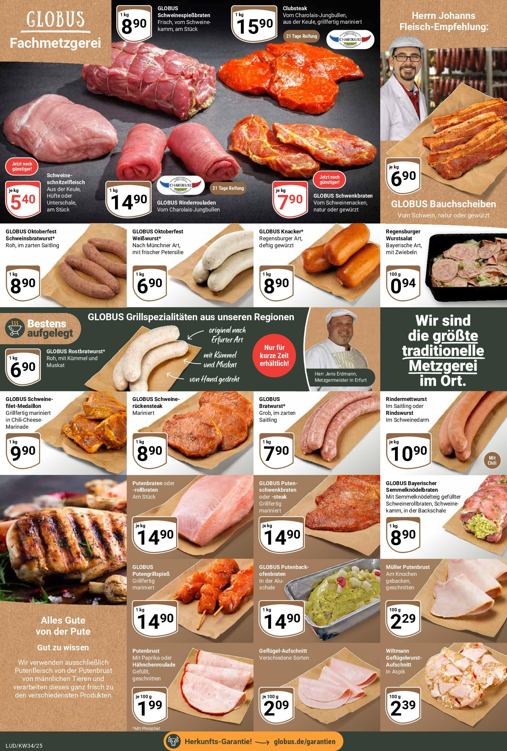 Globus prospekt Ludwigshafen-Oggersheim (ab 17.08.2025) » Angebote ab Montag | Seite: 11 | Produkte: Rinderrouladen, Paprika, Chili, Petersilie Globus prospekt Ludwigshafen-Oggersheim (ab 17.08.2025) » Angebote online | Seite: 11 | Produkte: Rinderrouladen, Paprika, Chili, Petersilie