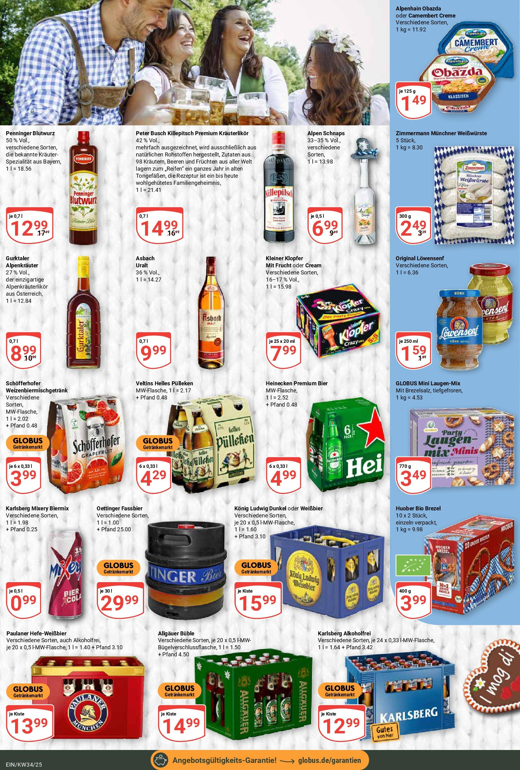 Globus prospekt Homburg-Einöd	 (ab 17.08.2025) » Angebote online | Seite: 21 | Produkte: Helles pulleken, Weißbier, Grapefruit, Mixery