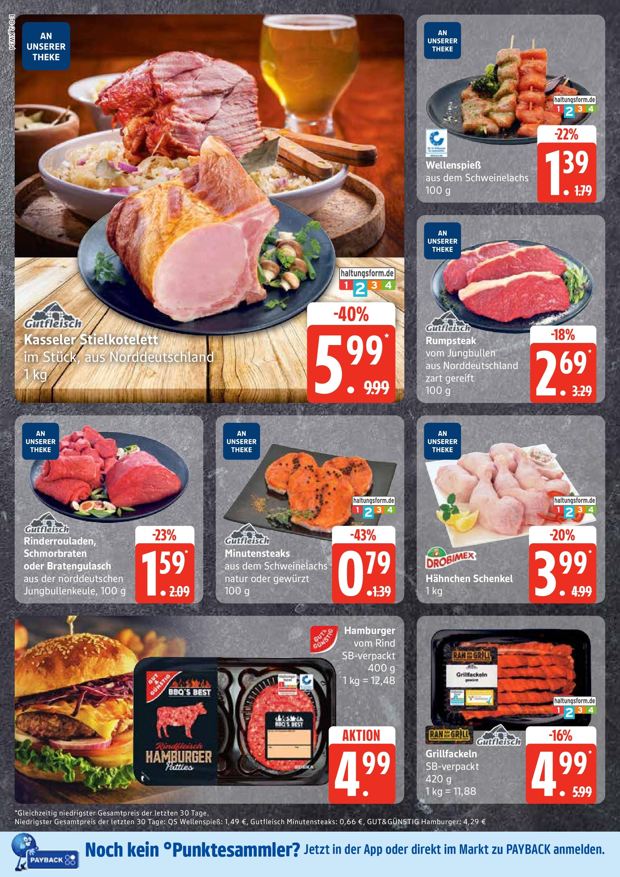 Marktkauf - Marktkauf: Wochenangebote (ab 17.08.2025) » Angebote ab Montag | Seite: 8 | Produkte: Rumpsteak, Grill, Hahnchen, Theke Marktkauf - Marktkauf: Wochenangebote (ab 17.08.2025) » Angebote online | Seite: 8 | Produkte: Rumpsteak, Grill, Hahnchen, Theke