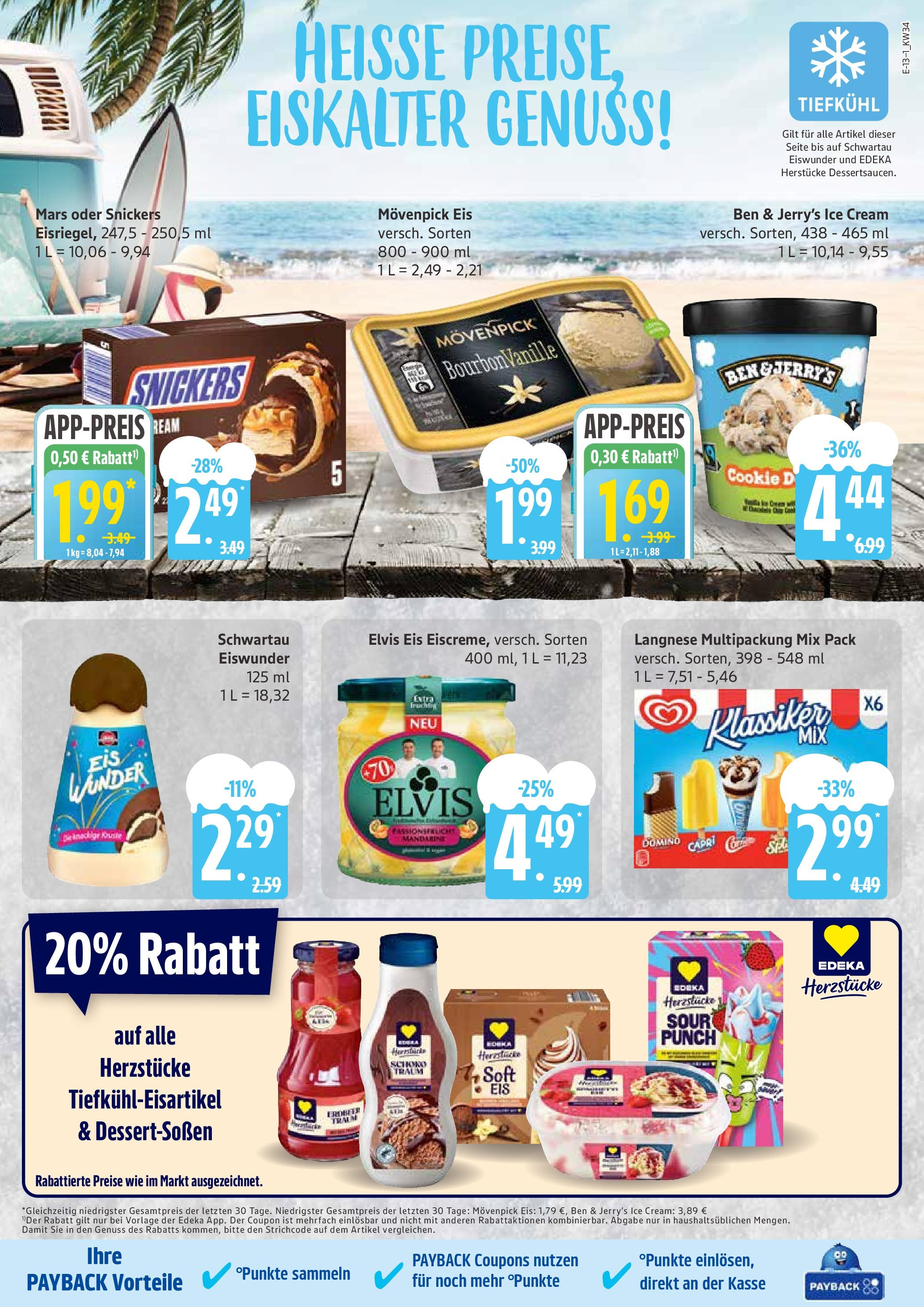 Marktkauf - Marktkauf: Wochenangebote (ab 17.08.2025) » Angebote ab Montag | Seite: 13 | Produkte: Snickers, Ben & Jerry's, Movenpick eis, Eis Marktkauf - Marktkauf: Wochenangebote (ab 17.08.2025) » Angebote online | Seite: 13 | Produkte: Snickers, Ben & Jerry's, Movenpick eis, Eis
