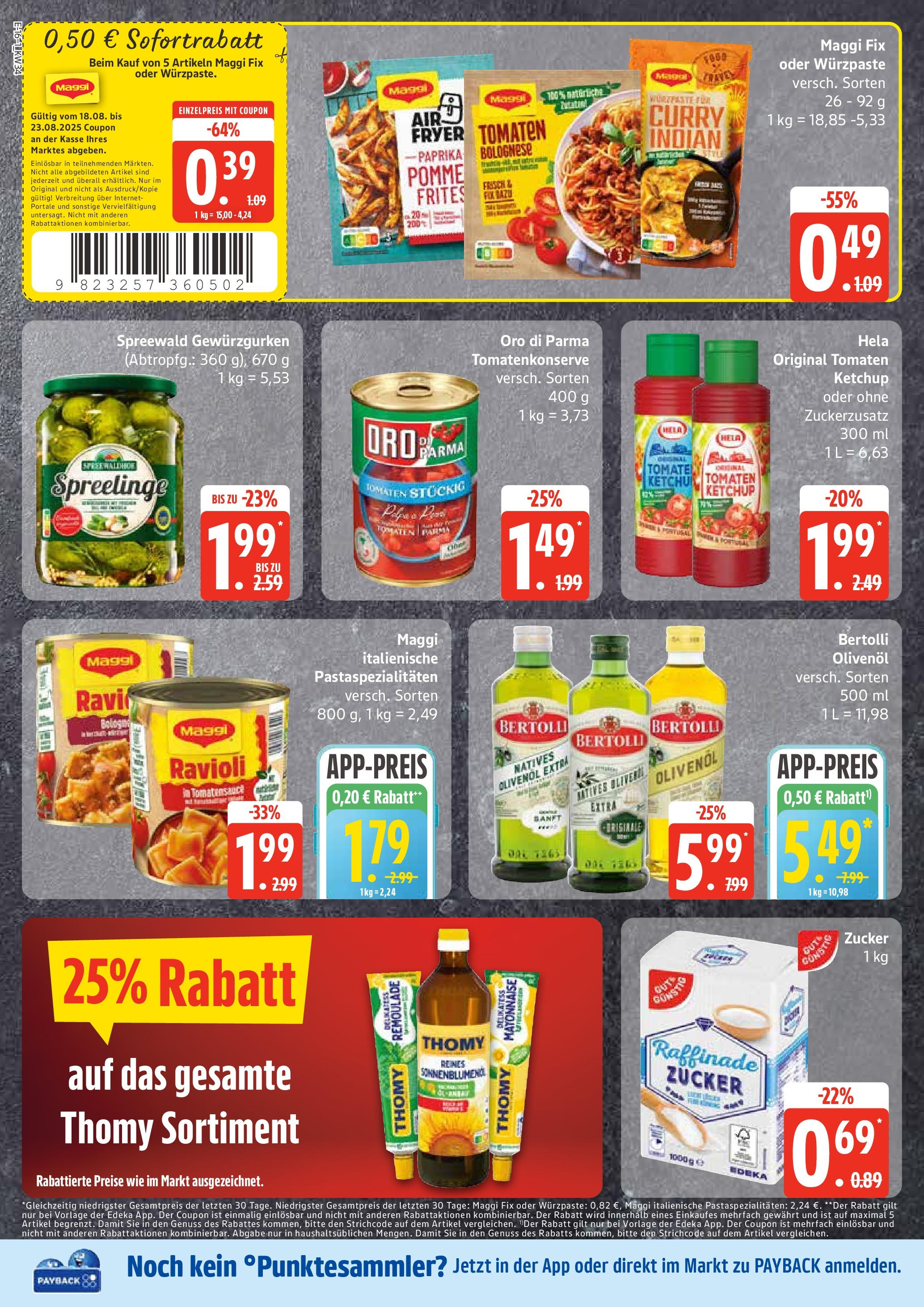 Marktkauf - Marktkauf: Wochenangebote (ab 17.08.2025) » Angebote ab Montag | Seite: 16 | Produkte: Tomaten, Paprika, Maggi fix, Ketchup Marktkauf - Marktkauf: Wochenangebote (ab 17.08.2025) » Angebote online | Seite: 16 | Produkte: Tomaten, Paprika, Maggi fix, Ketchup