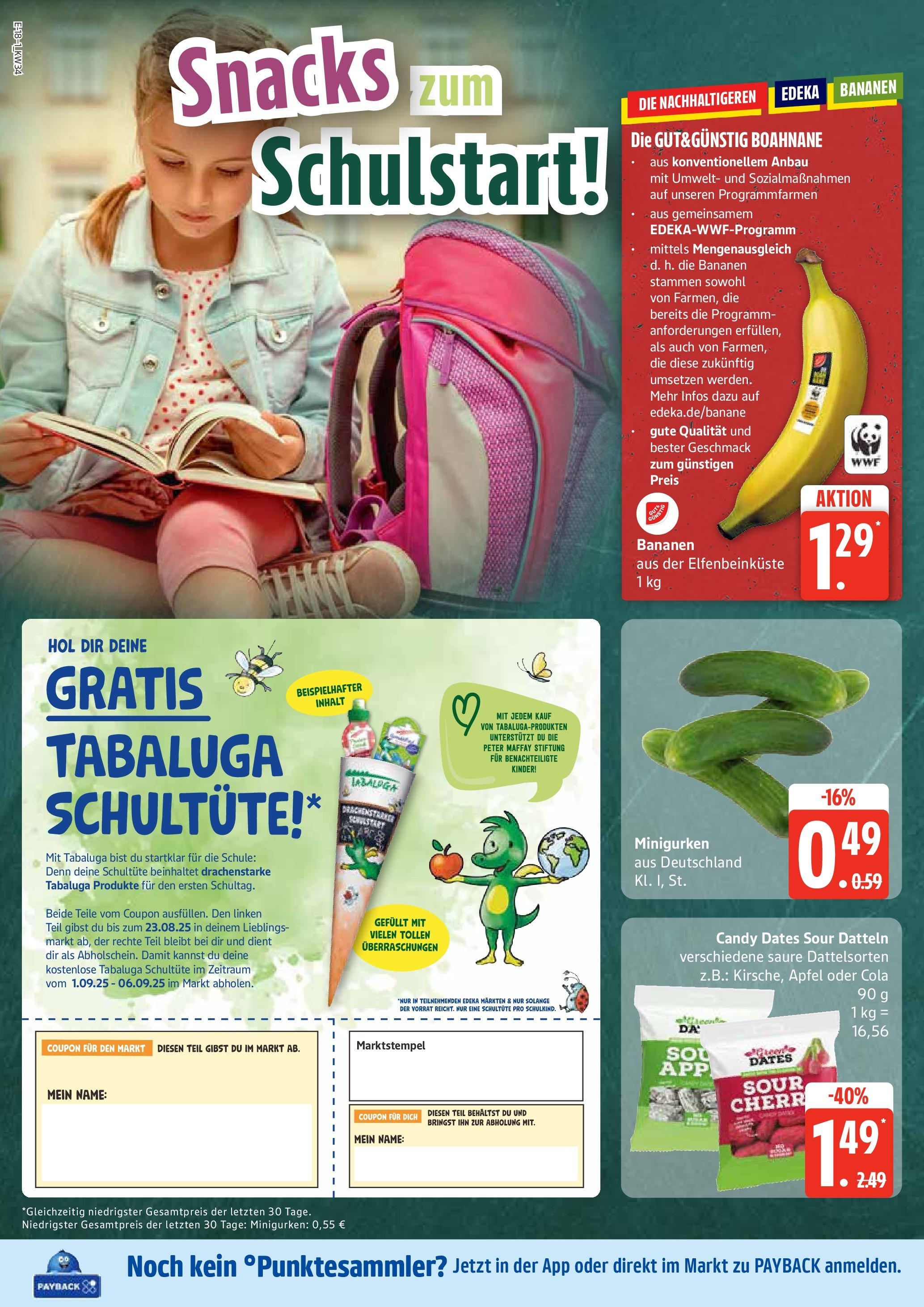 Marktkauf - Marktkauf: Wochenangebote (ab 17.08.2025) » Angebote ab Montag | Seite: 18 | Produkte: Cola, Äpfel, Bananen Marktkauf - Marktkauf: Wochenangebote (ab 17.08.2025) » Angebote online | Seite: 18 | Produkte: Cola, Äpfel, Bananen