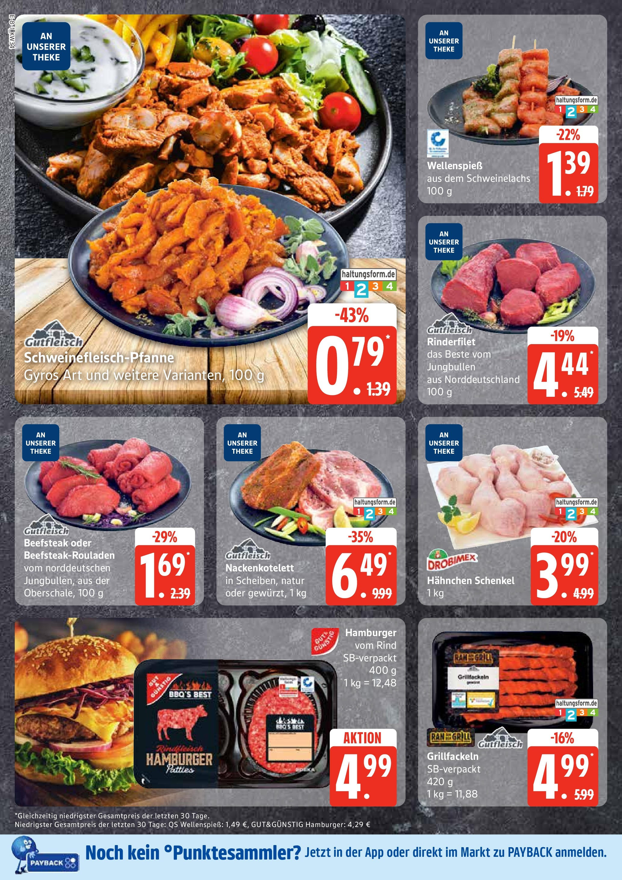 Edeka prospekt Hamburg (ab 17.08.2025) » Angebote Online | Seite: 8 | Produkte: Grill, Hahnchen, Theke, Rinderfilet Edeka prospekt Hamburg (ab 17.08.2025) » Angebote Online | Seite: 8 | Produkte: Grill, Hahnchen, Theke, Rinderfilet