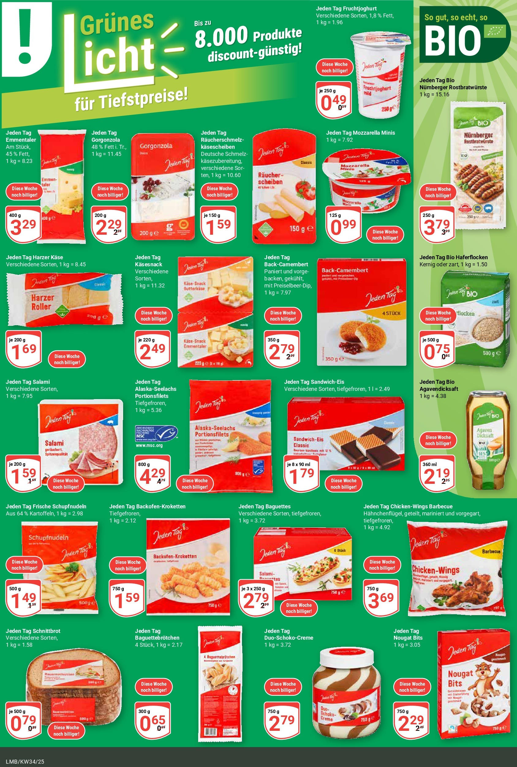 Globus prospekt Limburg (ab 17.08.2025) » Angebote ab Montag | Seite: 7 | Produkte: Käse, Mozzarella, Salami, Flocken Globus prospekt Limburg (ab 17.08.2025) » Angebote online | Seite: 7 | Produkte: Käse, Mozzarella, Salami, Flocken