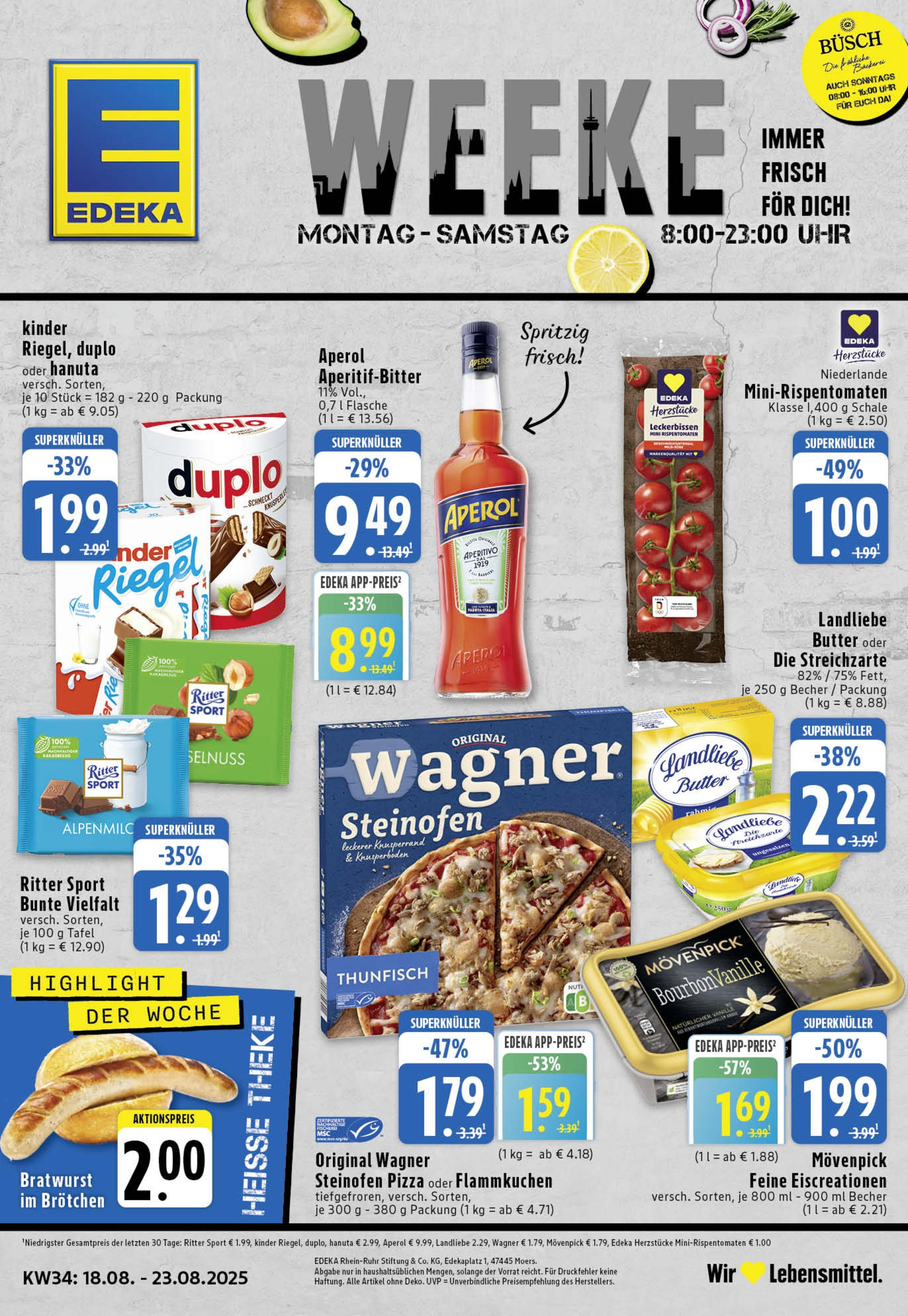 EDEKA Prospekt ab 17.08.2025 - Prospekt Köln Online