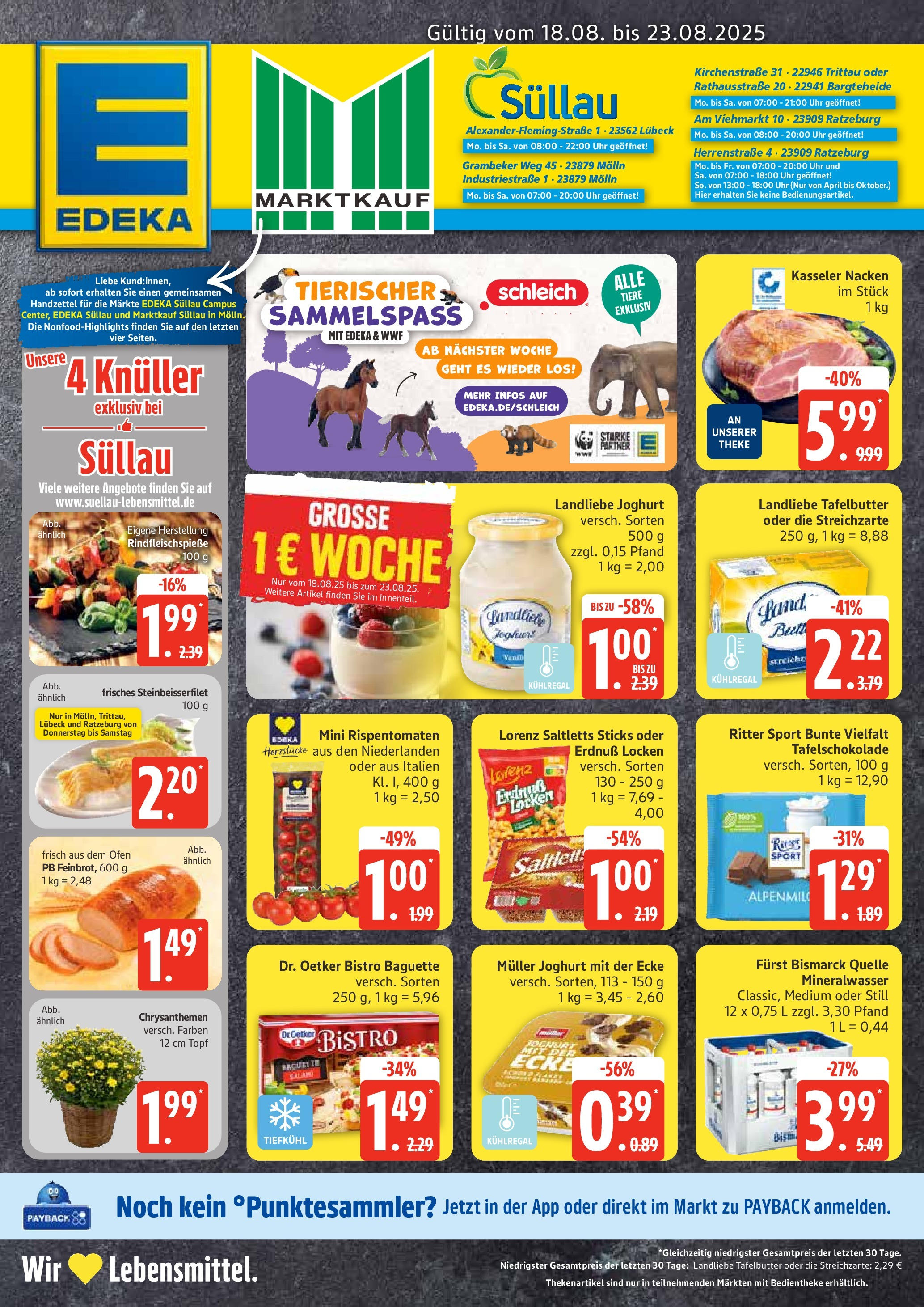 Marktkauf - Marktkauf: Wochenangebote (ab 17.08.2025) » Angebote ab Montag | Seite: 1 | Produkte: Theke, Ritter sport, Mineralwasser, Landliebe joghurt Marktkauf - Marktkauf: Wochenangebote (ab 17.08.2025) » Angebote online | Seite: 1 | Produkte: Theke, Ritter sport, Mineralwasser, Landliebe joghurt
