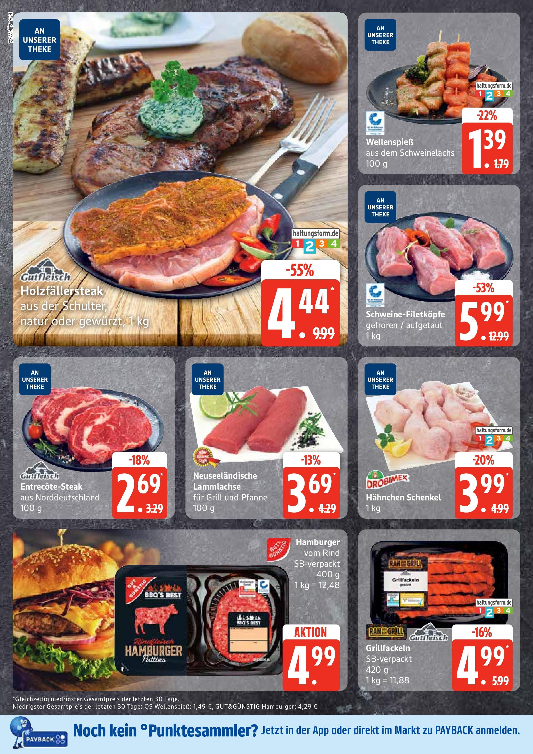 Marktkauf - Marktkauf: Wochenangebote (ab 17.08.2025) » Angebote ab Montag | Seite: 8 | Produkte: Grill, Hahnchen, Theke Marktkauf - Marktkauf: Wochenangebote (ab 17.08.2025) » Angebote online | Seite: 8 | Produkte: Grill, Hahnchen, Theke
