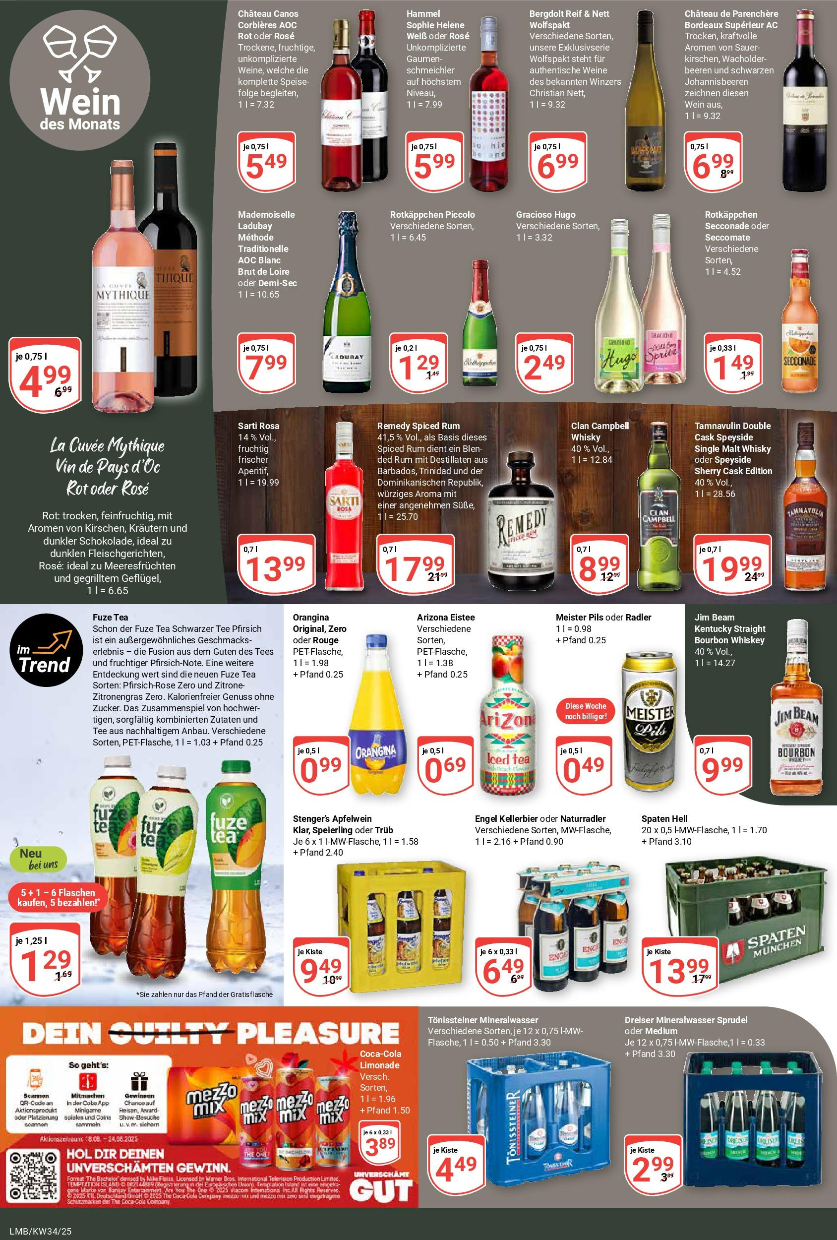 Globus prospekt Limburg (ab 17.08.2025) » Angebote ab Montag | Seite: 19 | Produkte: Mezzo mix, Radler, Zitrone, Rotkäppchen Globus prospekt Limburg (ab 17.08.2025) » Angebote online | Seite: 19 | Produkte: Mezzo mix, Radler, Zitrone, Rotkäppchen