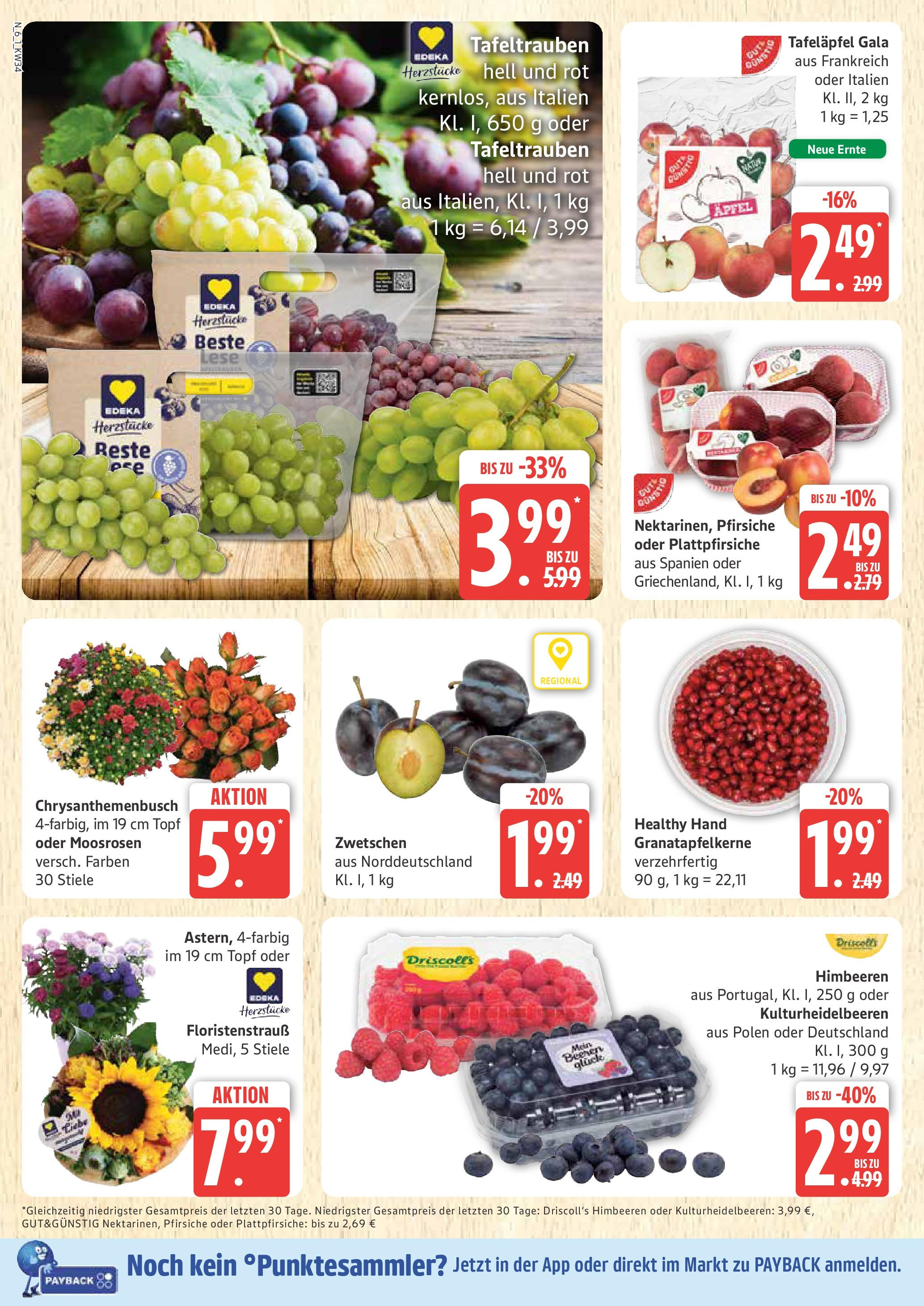 Marktkauf - Marktkauf: Wochenangebote (ab 17.08.2025) » Angebote ab Montag | Seite: 6 | Produkte: Himbeeren, Äpfel Marktkauf - Marktkauf: Wochenangebote (ab 17.08.2025) » Angebote online | Seite: 6 | Produkte: Himbeeren, Äpfel