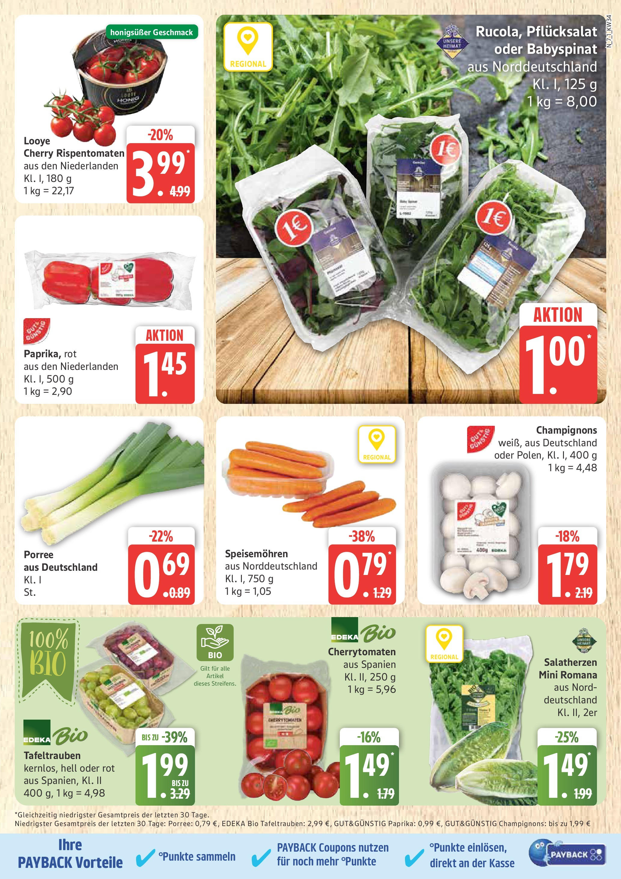 Marktkauf - Marktkauf: Wochenangebote (ab 17.08.2025) » Angebote ab Montag | Seite: 7 | Produkte: Champignons, Paprika Marktkauf - Marktkauf: Wochenangebote (ab 17.08.2025) » Angebote online | Seite: 7 | Produkte: Champignons, Paprika
