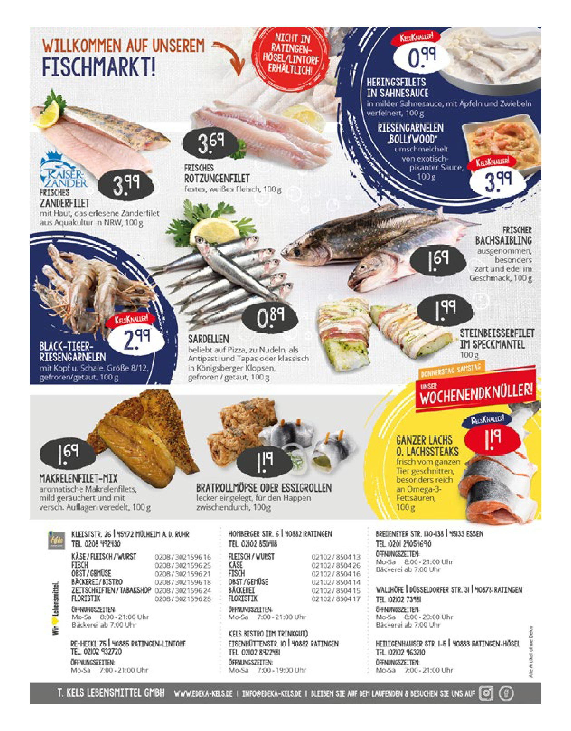 Edeka prospekt Ratingen	 (ab 17.08.2025) » Angebote Online | Seite: 20 | Produkte: Fisch, Zwiebeln, Fleisch, Uhr