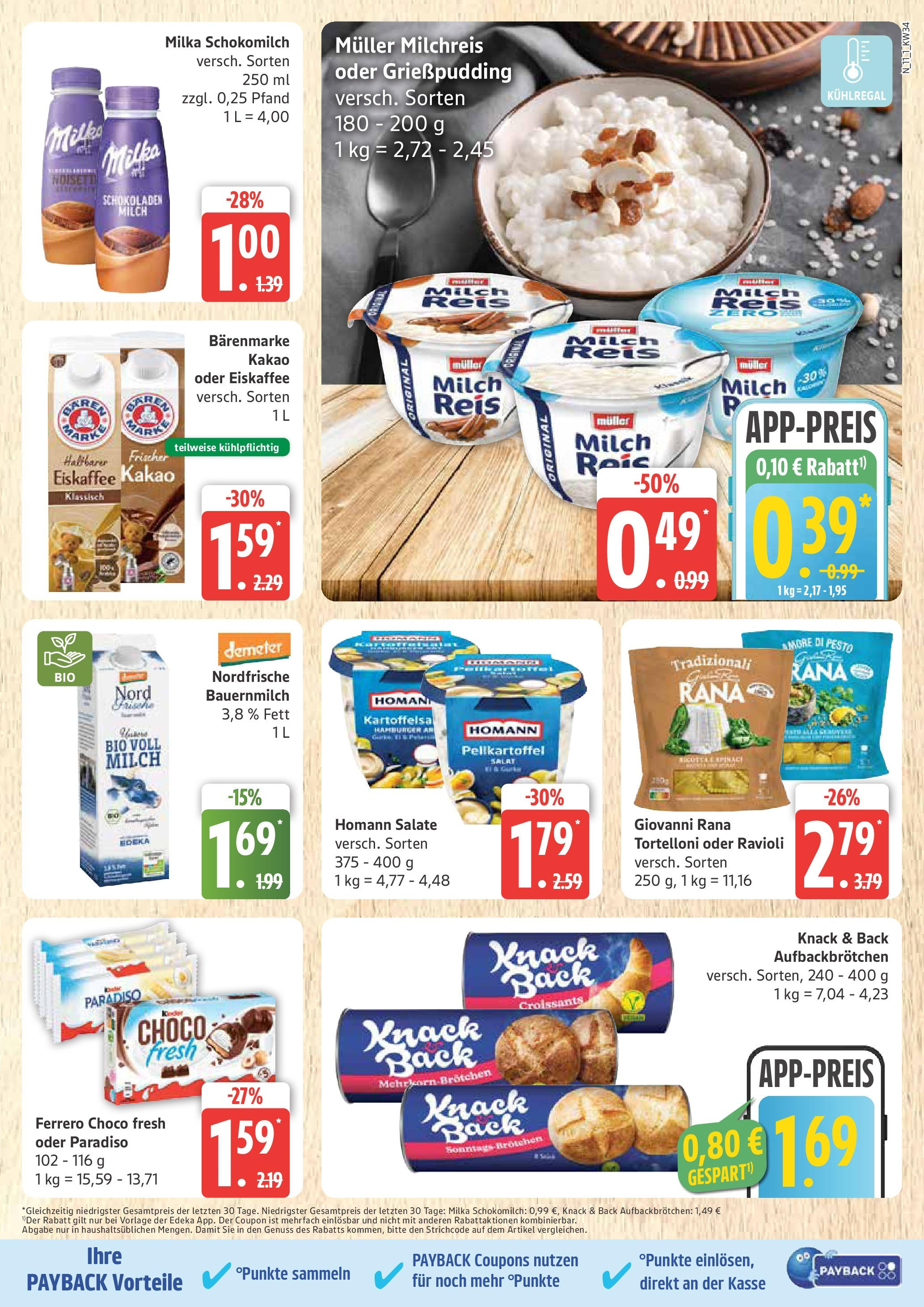 Marktkauf - Marktkauf: Wochenangebote (ab 17.08.2025) » Angebote ab Montag | Seite: 11 | Produkte: Milch, Milka, Reis, Salat Marktkauf - Marktkauf: Wochenangebote (ab 17.08.2025) » Angebote online | Seite: 11 | Produkte: Milch, Milka, Reis, Salat