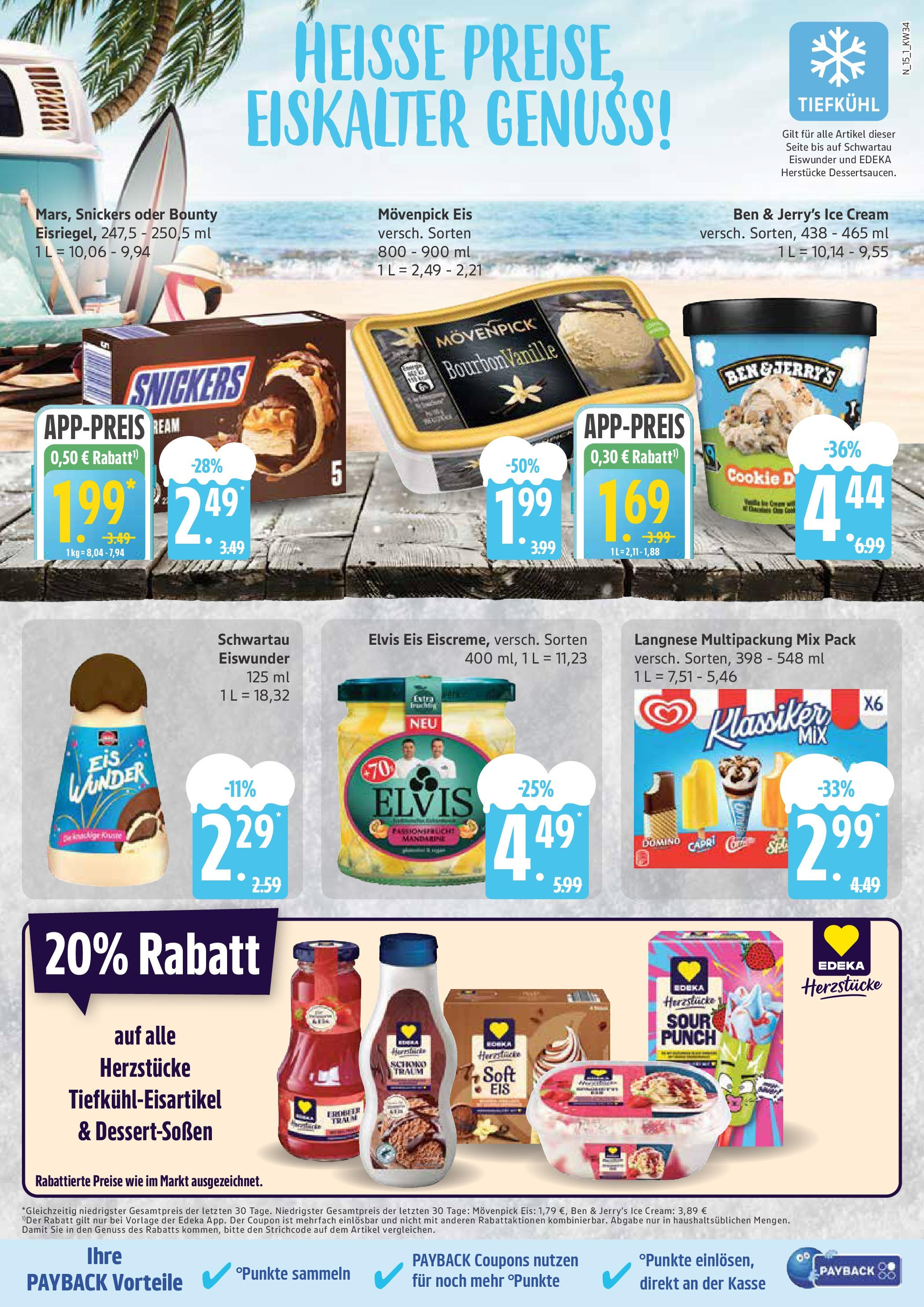Marktkauf - Marktkauf: Wochenangebote (ab 17.08.2025) » Angebote ab Montag | Seite: 15 | Produkte: Snickers, Ben & Jerry's, Movenpick eis, Eis Marktkauf - Marktkauf: Wochenangebote (ab 17.08.2025) » Angebote online | Seite: 15 | Produkte: Snickers, Ben & Jerry's, Movenpick eis, Eis