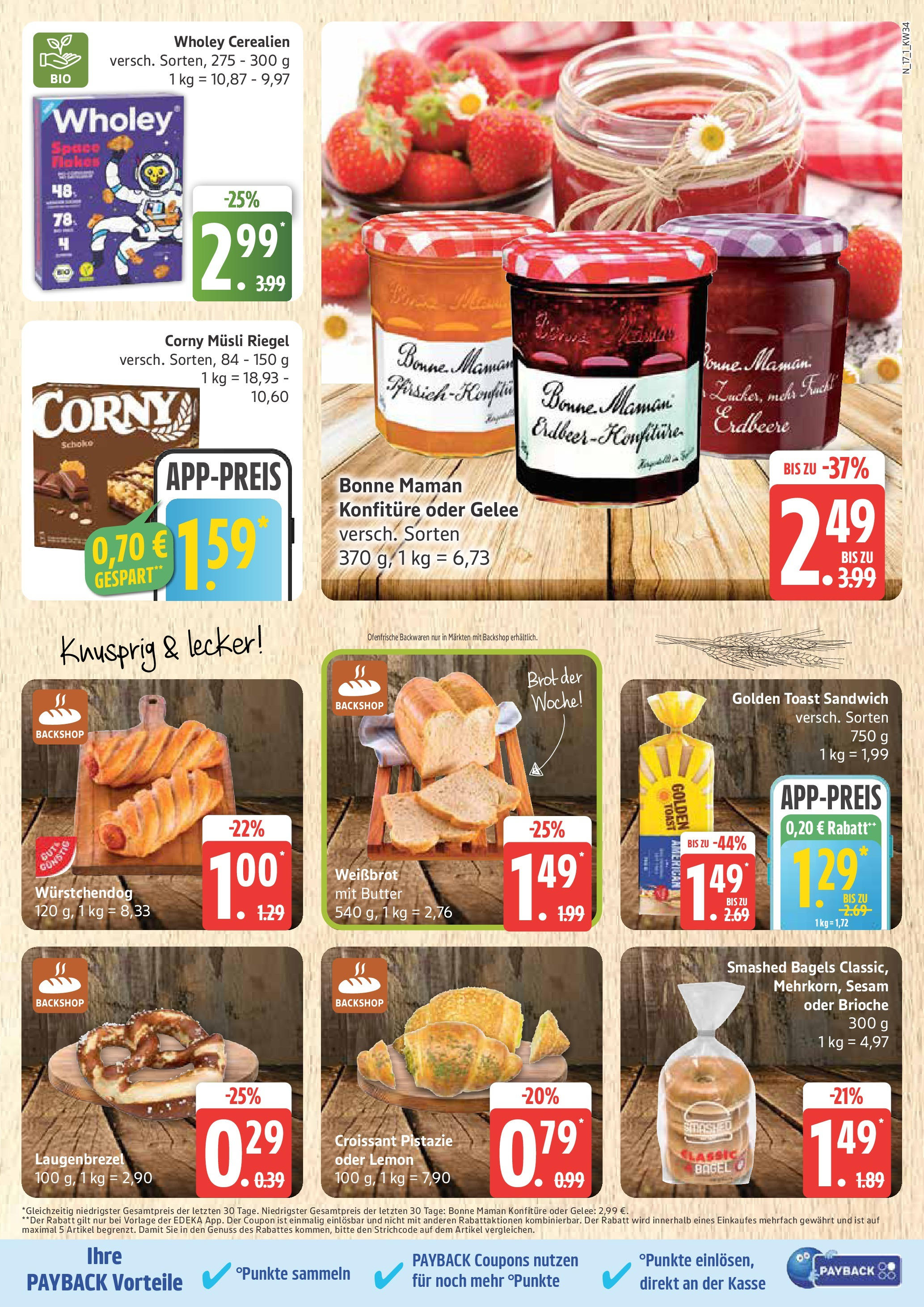 Marktkauf - Marktkauf: Wochenangebote (ab 17.08.2025) » Angebote ab Montag | Seite: 17 | Produkte: Musli, Toast, Ofenfrische, Brot Marktkauf - Marktkauf: Wochenangebote (ab 17.08.2025) » Angebote online | Seite: 17 | Produkte: Musli, Toast, Ofenfrische, Brot