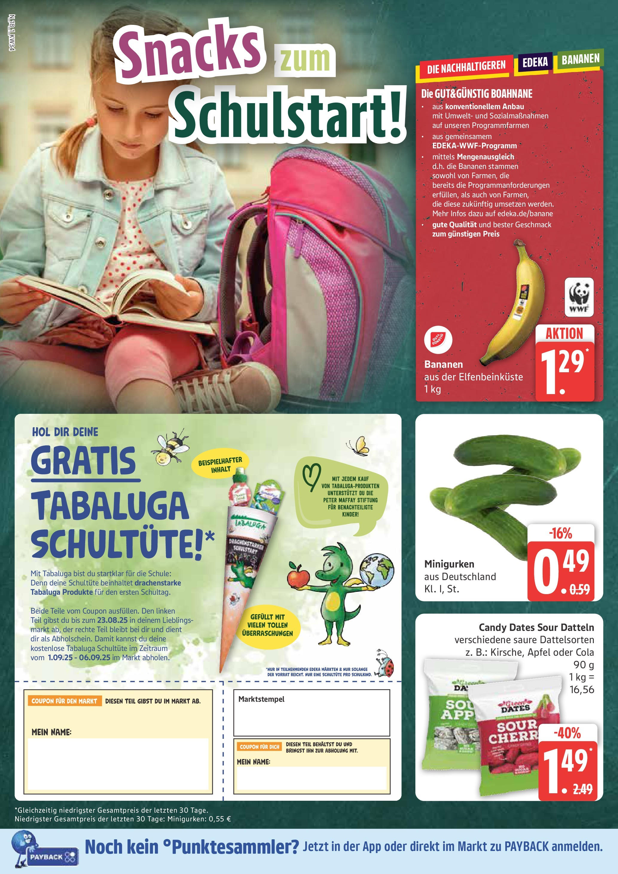 Marktkauf - Marktkauf: Wochenangebote (ab 17.08.2025) » Angebote ab Montag | Seite: 18 | Produkte: Cola, Äpfel, Bananen Marktkauf - Marktkauf: Wochenangebote (ab 17.08.2025) » Angebote online | Seite: 18 | Produkte: Cola, Äpfel, Bananen