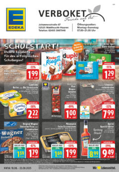 Edeka prospekt Waldfeucht-Haaren	 gültig ab dem 17.08.2025