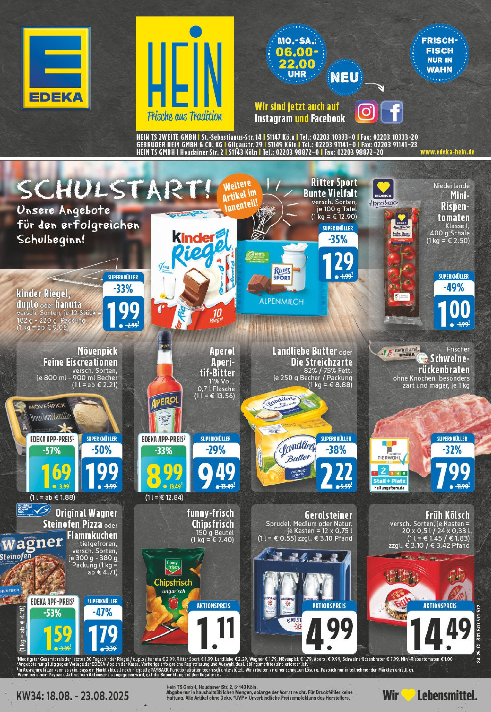 EDEKA Prospekt ab 17.08.2025 - Prospekt Köln Online