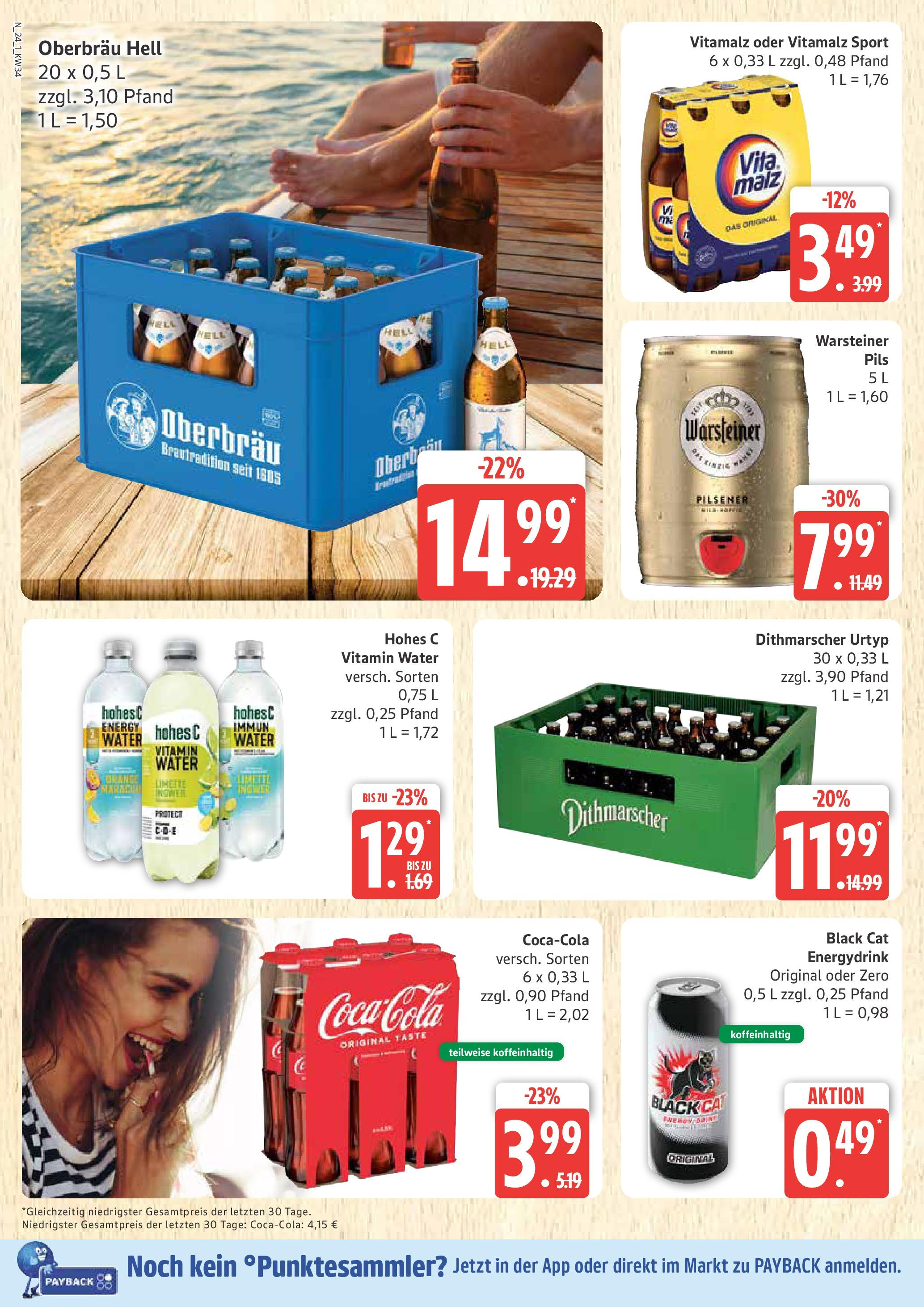 Marktkauf - Marktkauf: Wochenangebote (ab 17.08.2025) » Angebote ab Montag | Seite: 24 | Produkte: Energy, Pils, Warsteiner, Limette Marktkauf - Marktkauf: Wochenangebote (ab 17.08.2025) » Angebote online | Seite: 24 | Produkte: Energy, Pils, Warsteiner, Limette