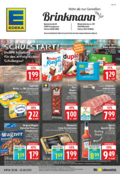 Edeka prospekt Bielefeld	 gültig ab dem 17.08.2025