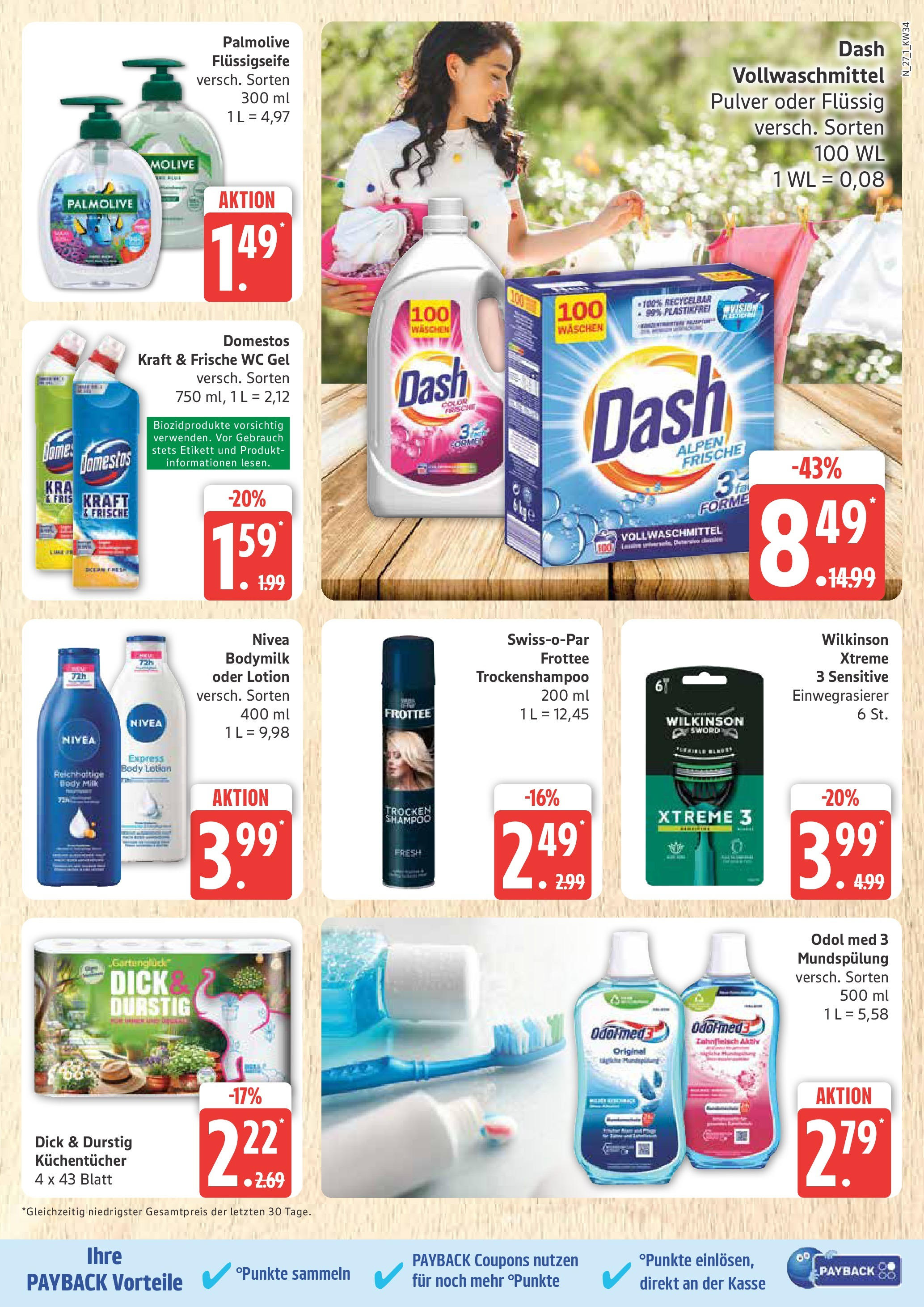 Marktkauf - Marktkauf: Wochenangebote (ab 17.08.2025) » Angebote ab Montag | Seite: 27 | Produkte: Shampoo, Body Lotion, Body Milk Marktkauf - Marktkauf: Wochenangebote (ab 17.08.2025) » Angebote online | Seite: 27 | Produkte: Shampoo, Body Lotion, Body Milk