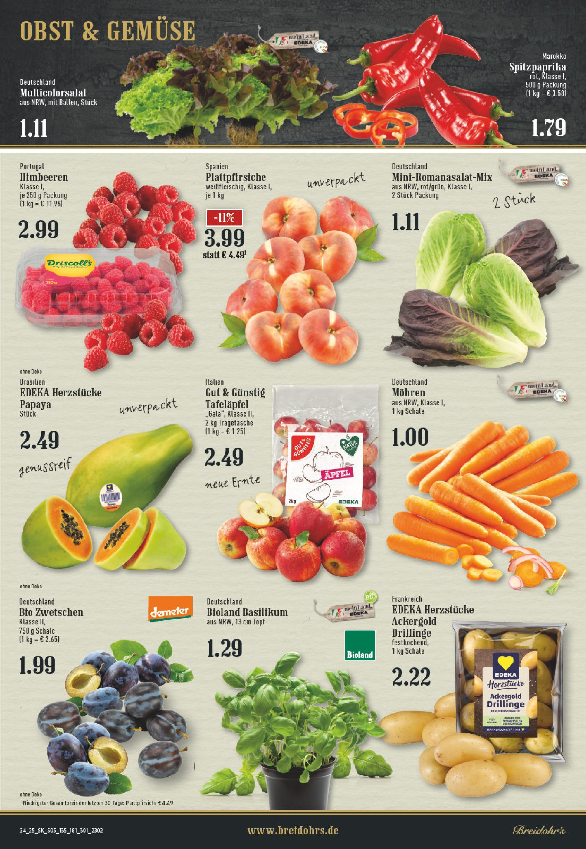 Edeka prospekt Rösrath (ab 17.08.2025) » Angebote Online | Seite: 5 | Produkte: Butter, Schokolade, Baguette, Knoblauch Edeka prospekt Rösrath (ab 17.08.2025) » Angebote Online | Seite: 5 | Produkte: Butter, Schokolade, Baguette, Knoblauch
