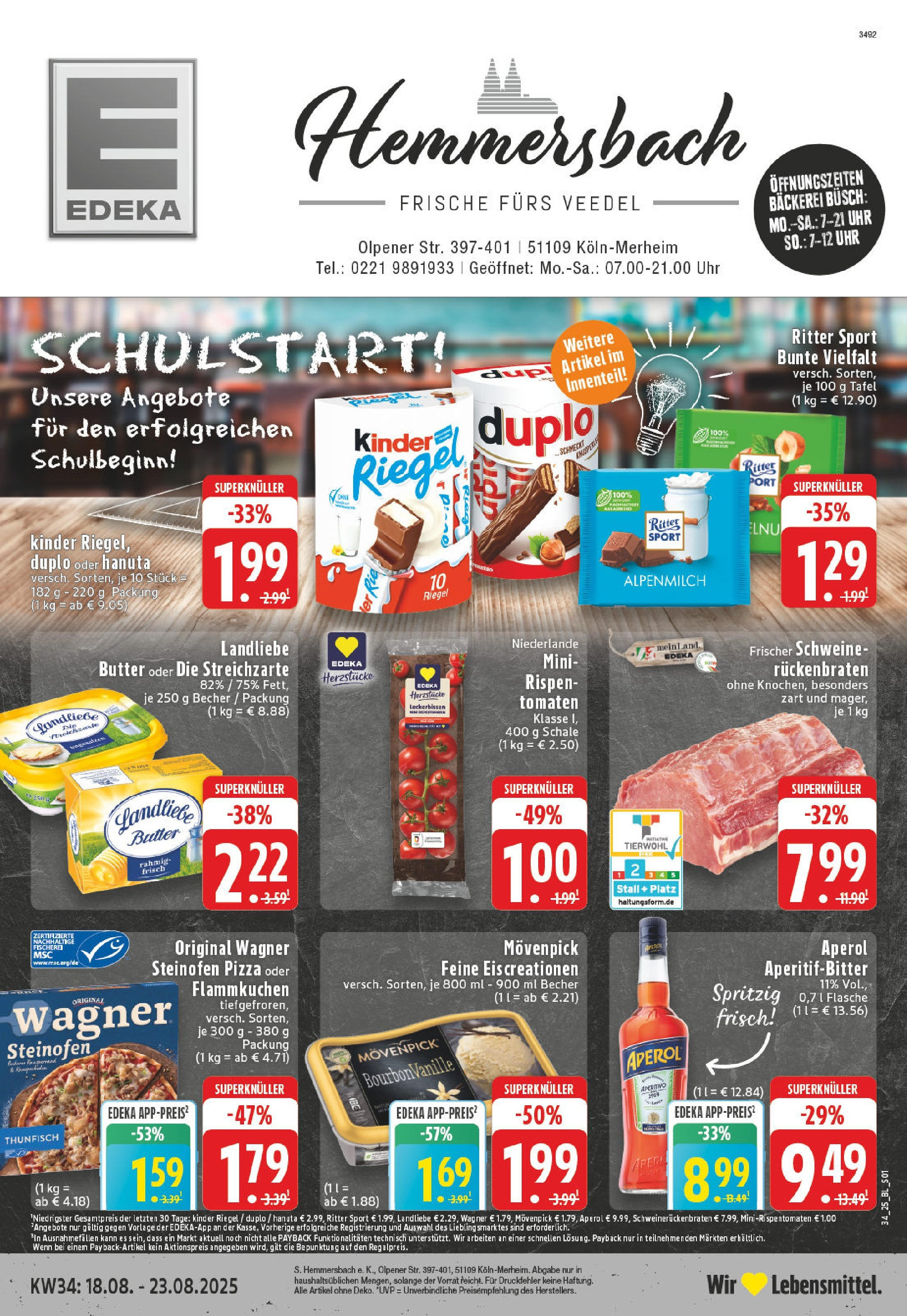 EDEKA Prospekt ab 17.08.2025 - Prospekt Köln Online