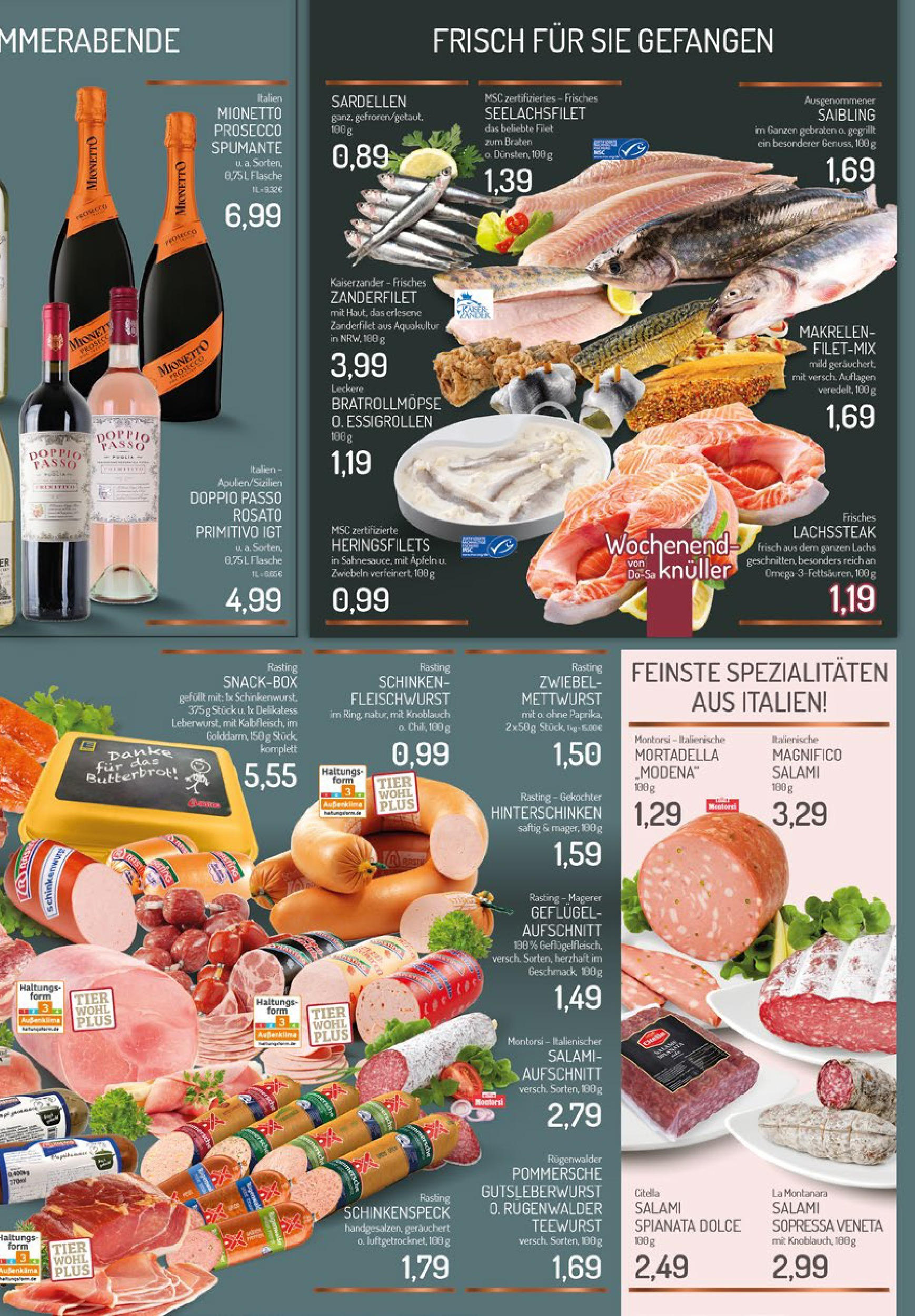 Edeka prospekt Essen-Haarzopf	 (ab 18.08.2025) » Angebote Online | Seite: 3 | Produkte: Box, Lachs, Doppio Passo, Knoblauch