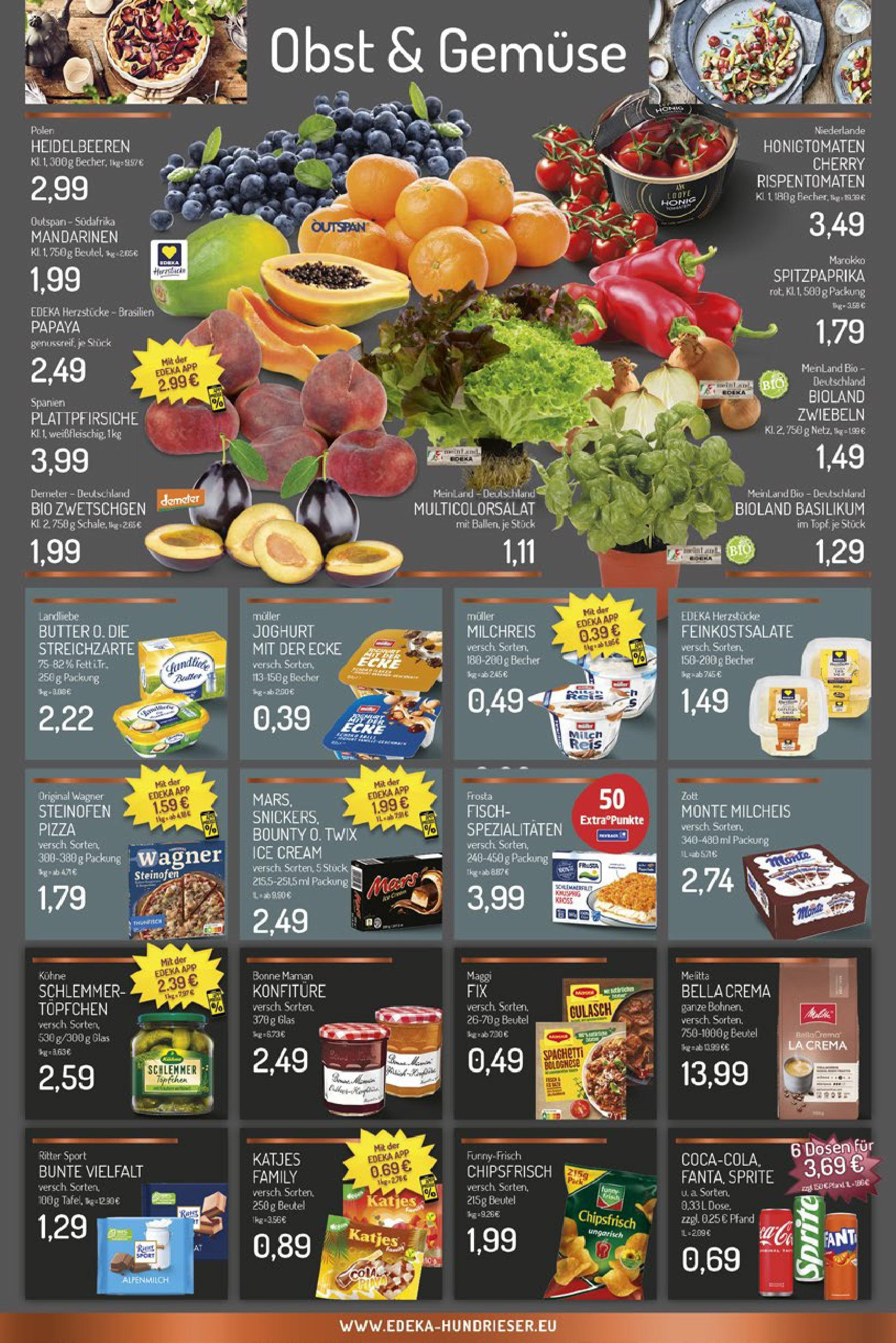 Edeka prospekt Essen-Haarzopf	 (ab 18.08.2025) » Angebote Online | Seite: 4 | Produkte: Zwetschgen, Mars, Frosta, Obst