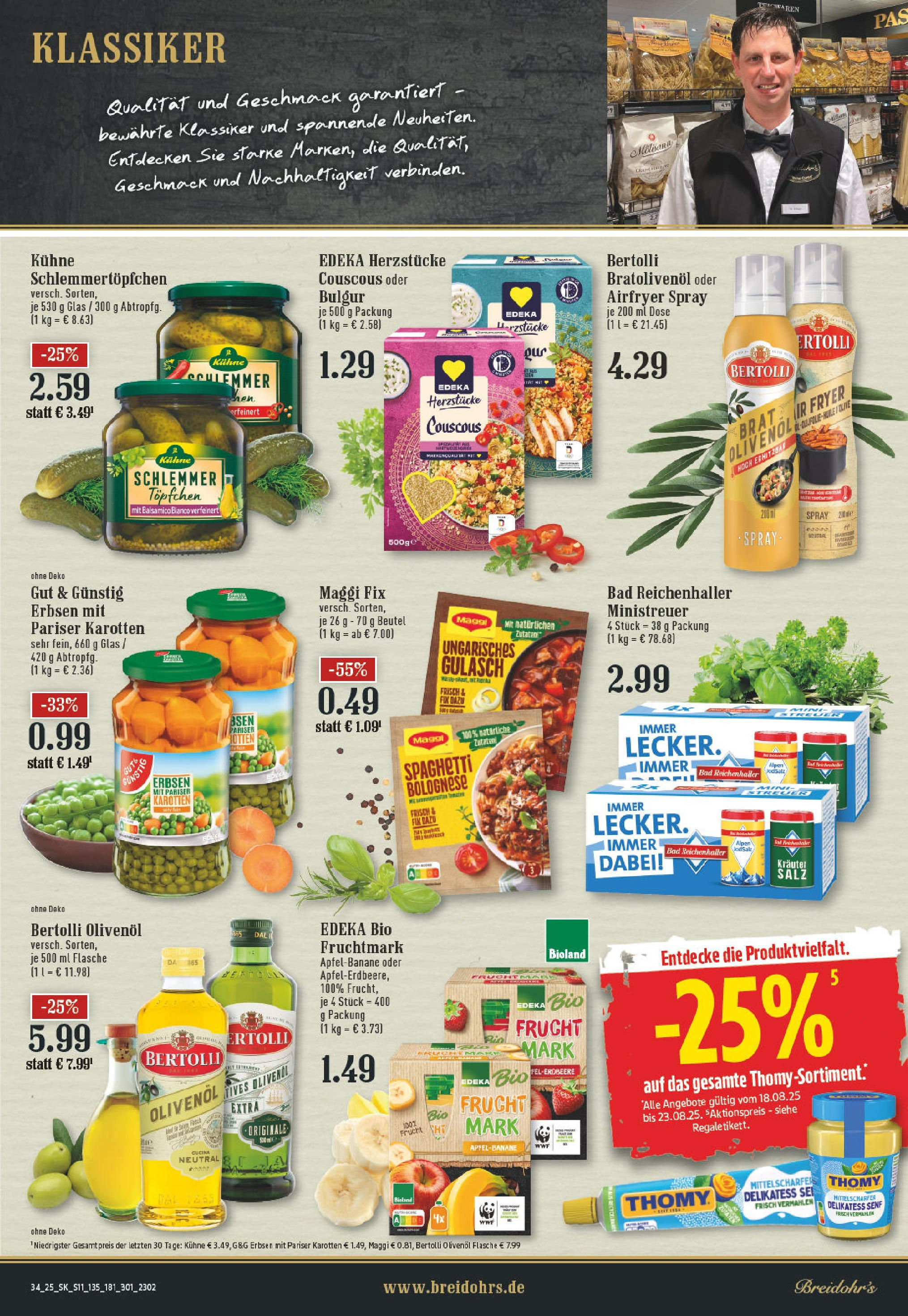 Edeka prospekt Rösrath (ab 17.08.2025) » Angebote Online | Seite: 11 | Produkte: Gewicht, Schinken, Ketchup, Erbsen Edeka prospekt Rösrath (ab 17.08.2025) » Angebote Online | Seite: 11 | Produkte: Gewicht, Schinken, Ketchup, Erbsen