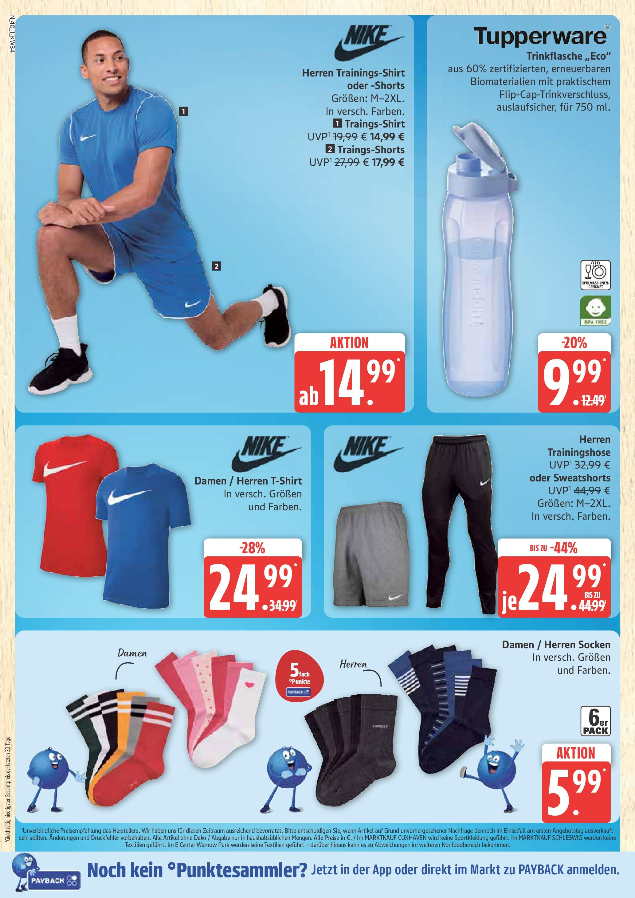 Marktkauf - Marktkauf: Wochenangebote (ab 17.08.2025) » Angebote ab Montag | Seite: 40 | Produkte: Sweatshorts, Trainingshose, Socken Marktkauf - Marktkauf: Wochenangebote (ab 17.08.2025) » Angebote online | Seite: 40 | Produkte: Sweatshorts, Trainingshose, Socken