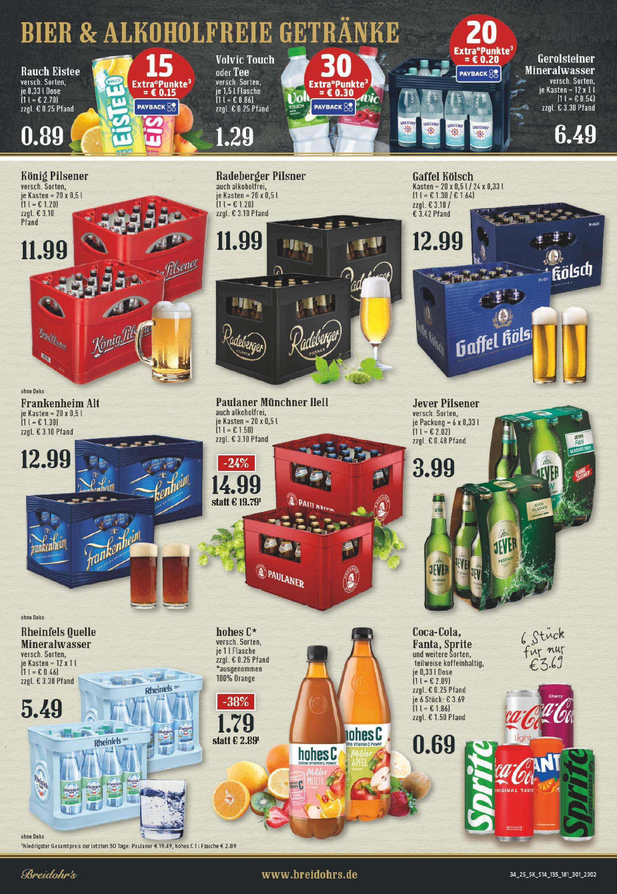 Edeka prospekt Rösrath (ab 17.08.2025) » Angebote Online | Seite: 14 | Produkte: Schokolade, Wasser, Zitrone, Ferrero milchschnitte Edeka prospekt Rösrath (ab 17.08.2025) » Angebote Online | Seite: 14 | Produkte: Schokolade, Wasser, Zitrone, Ferrero milchschnitte
