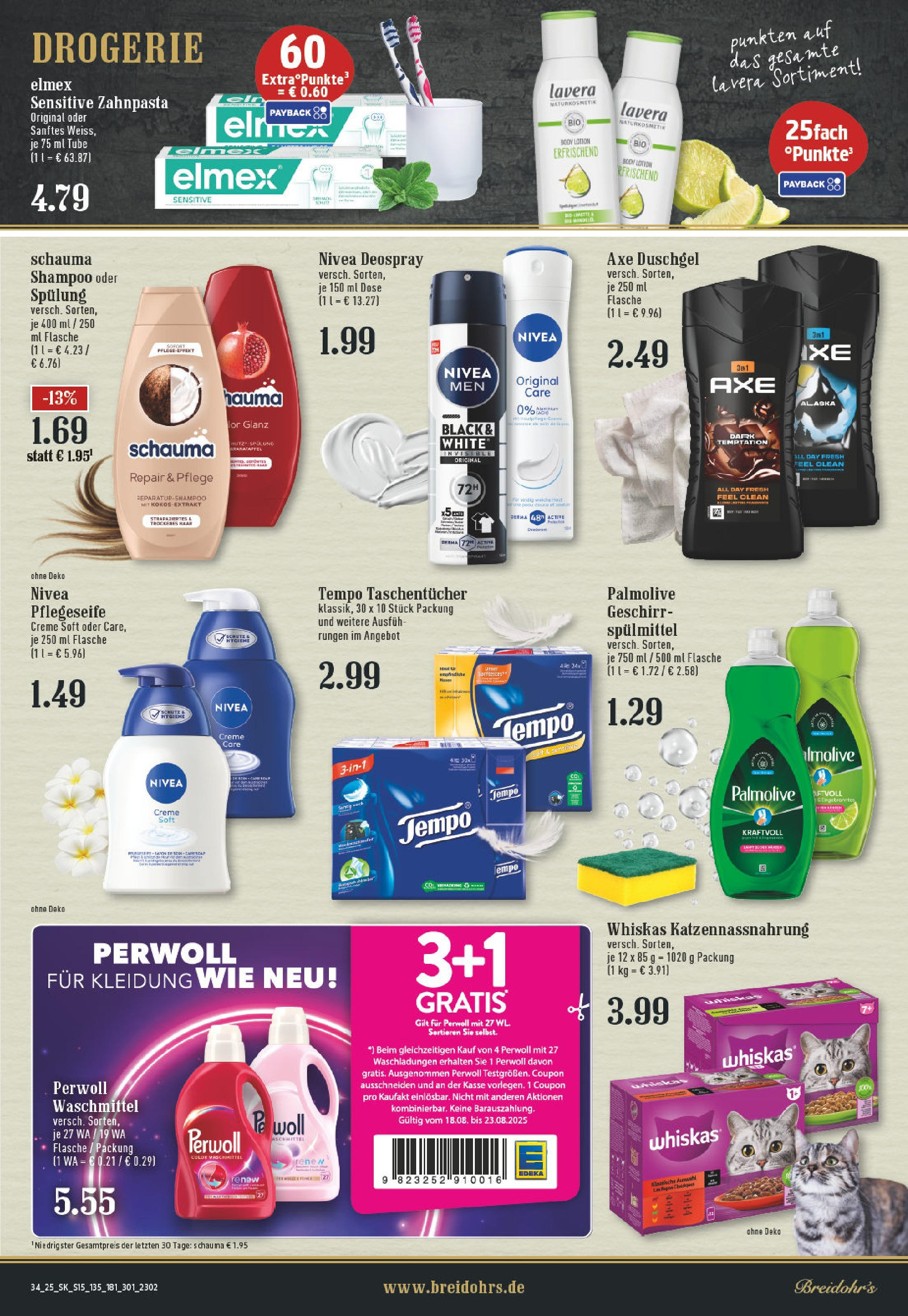 Edeka prospekt Rösrath (ab 17.08.2025) » Angebote Online | Seite: 15 | Produkte: Dressing, Nutella, Paprika, Mayonnaise Edeka prospekt Rösrath (ab 17.08.2025) » Angebote Online | Seite: 15 | Produkte: Dressing, Nutella, Paprika, Mayonnaise