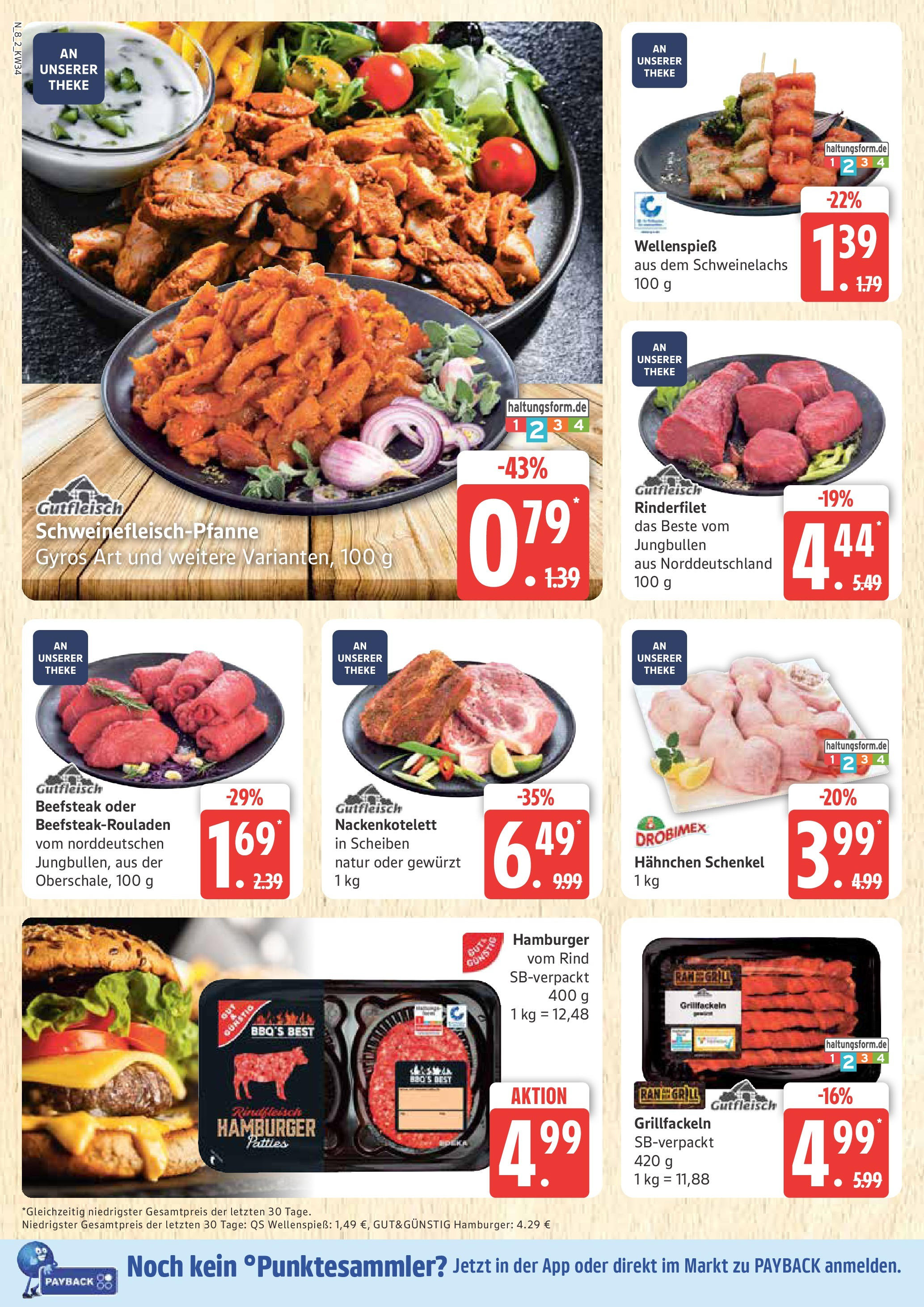 Marktkauf - Marktkauf: Wochenangebote (ab 17.08.2025) » Angebote ab Montag | Seite: 8 | Produkte: Grill, Theke, Rinderfilet, Gyros Marktkauf - Marktkauf: Wochenangebote (ab 17.08.2025) » Angebote online | Seite: 8 | Produkte: Grill, Theke, Rinderfilet, Gyros