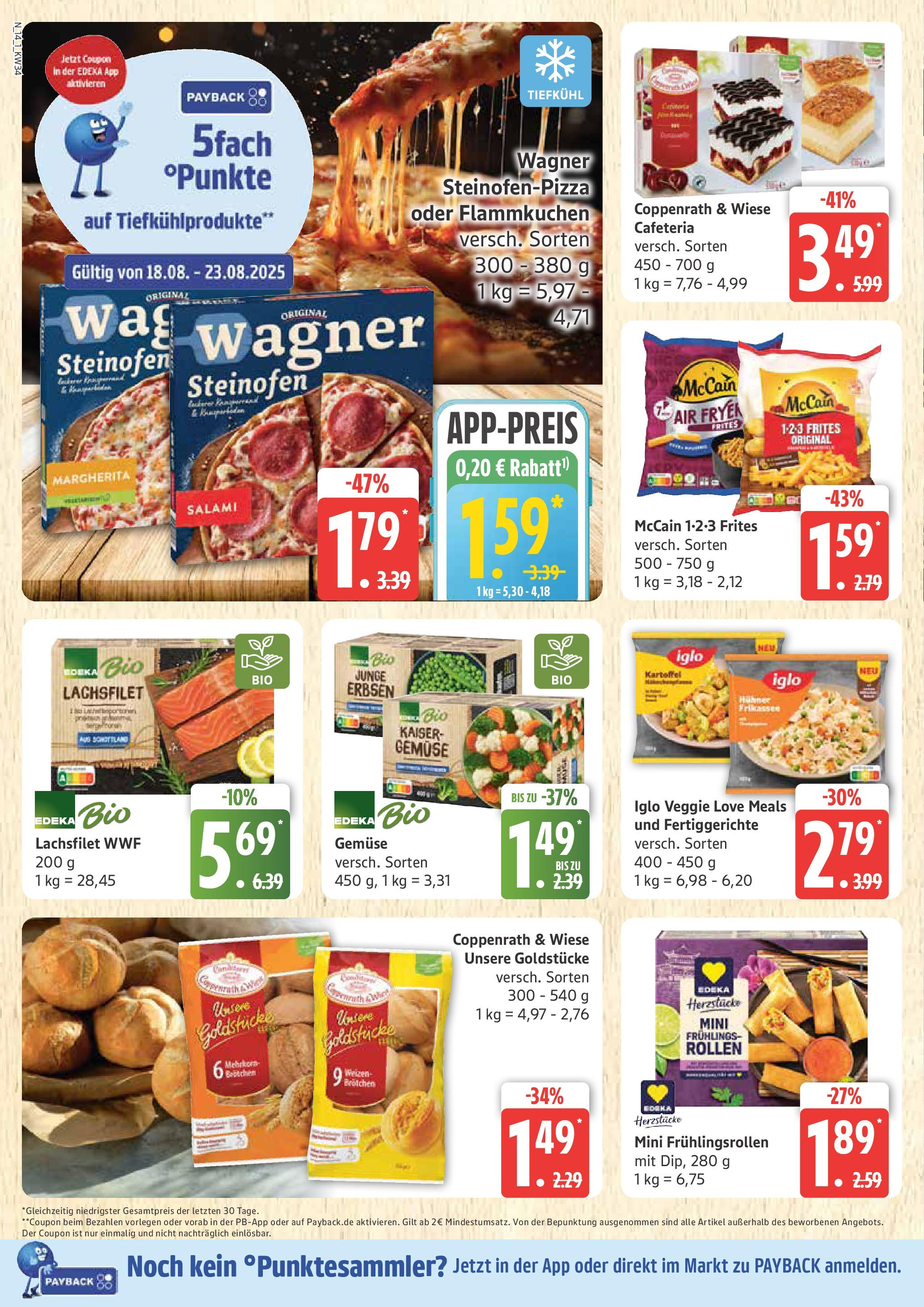 Marktkauf - Marktkauf: Wochenangebote (ab 17.08.2025) » Angebote ab Montag | Seite: 14 | Produkte: Iglo, McCain, Gemüse, Erbsen Marktkauf - Marktkauf: Wochenangebote (ab 17.08.2025) » Angebote online | Seite: 14 | Produkte: Iglo, McCain, Gemüse, Erbsen