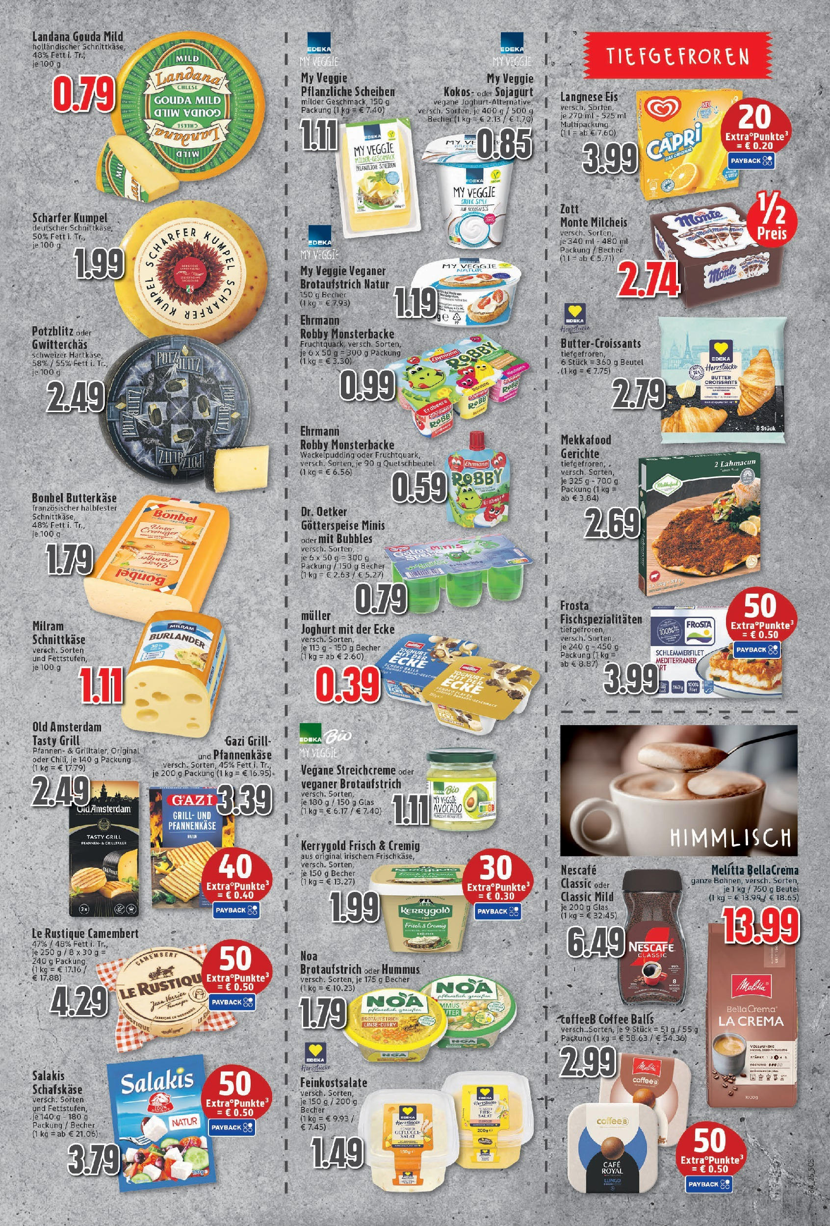 Edeka prospekt Moers	 (ab 17.08.2025) » Angebote Online | Seite: 5 | Produkte: Joghurt, Croissant, Milram, Salakis