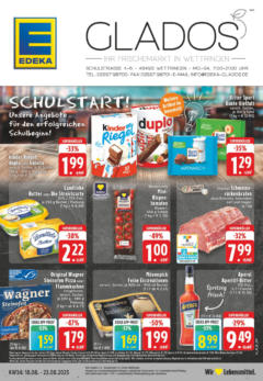 Edeka prospekt Wettringen	 gültig ab dem 17.08.2025