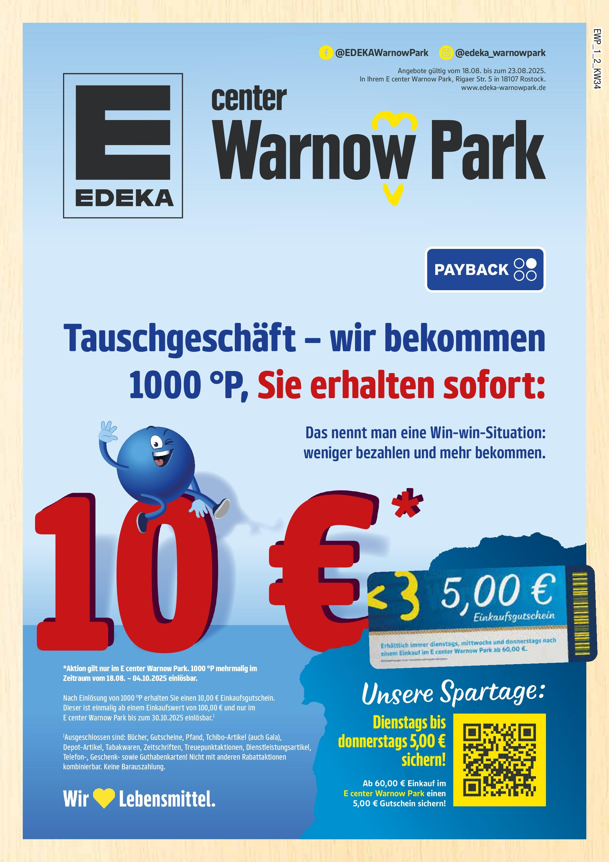 Edeka prospekt Rostock	 (ab 17.08.2025) » Angebote Online | Seite: 1