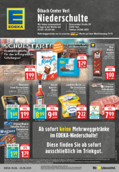 Edeka prospekt Verl	 gültig ab dem 17.08.2025