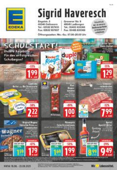 Edeka prospekt Ladbergen	 gültig ab dem 17.08.2025